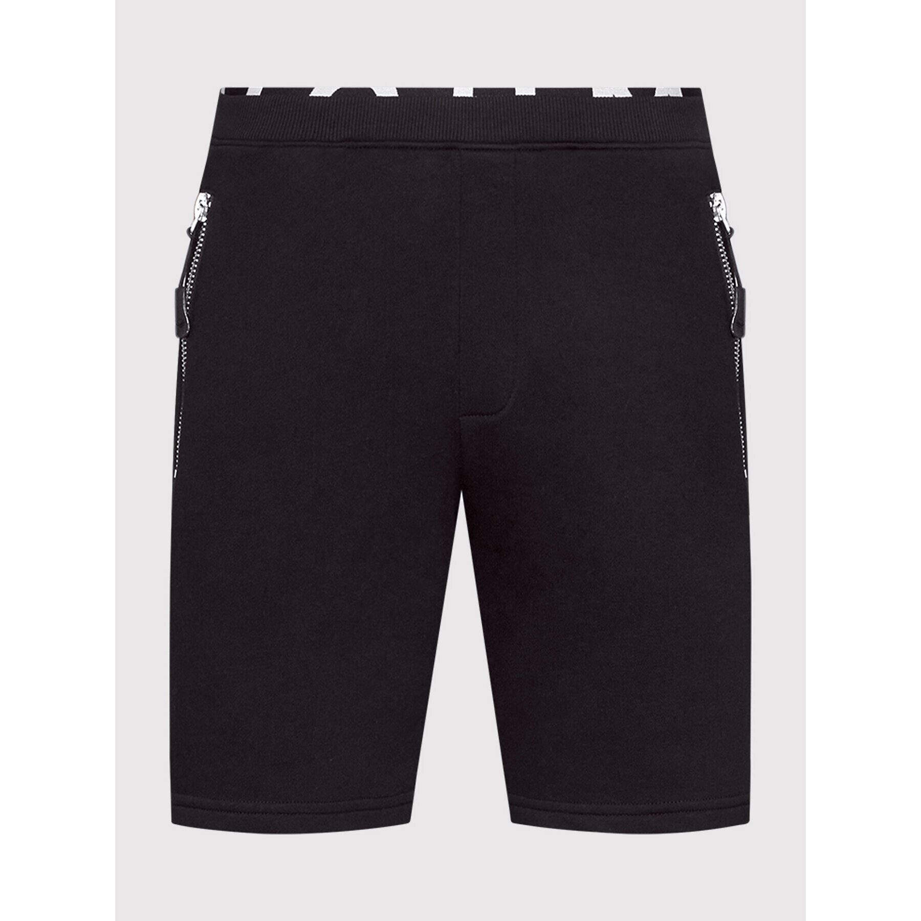 John Richmond Pantaloni scurți sport Ebbe UMP22067BE Negru Regular Fit - Pled.ro