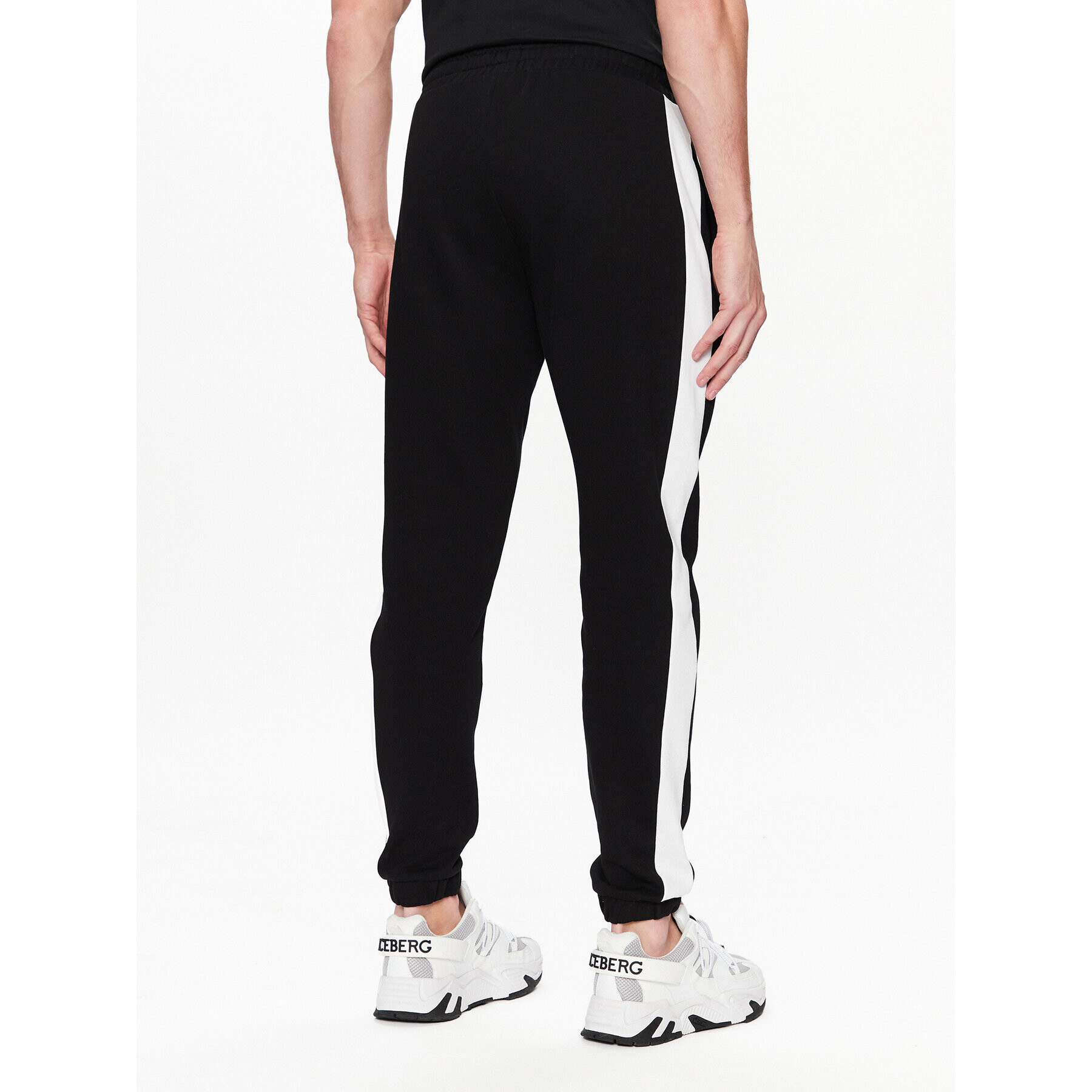 John Richmond Pantaloni trening UMP23032PA Negru Regular Fit - Pled.ro