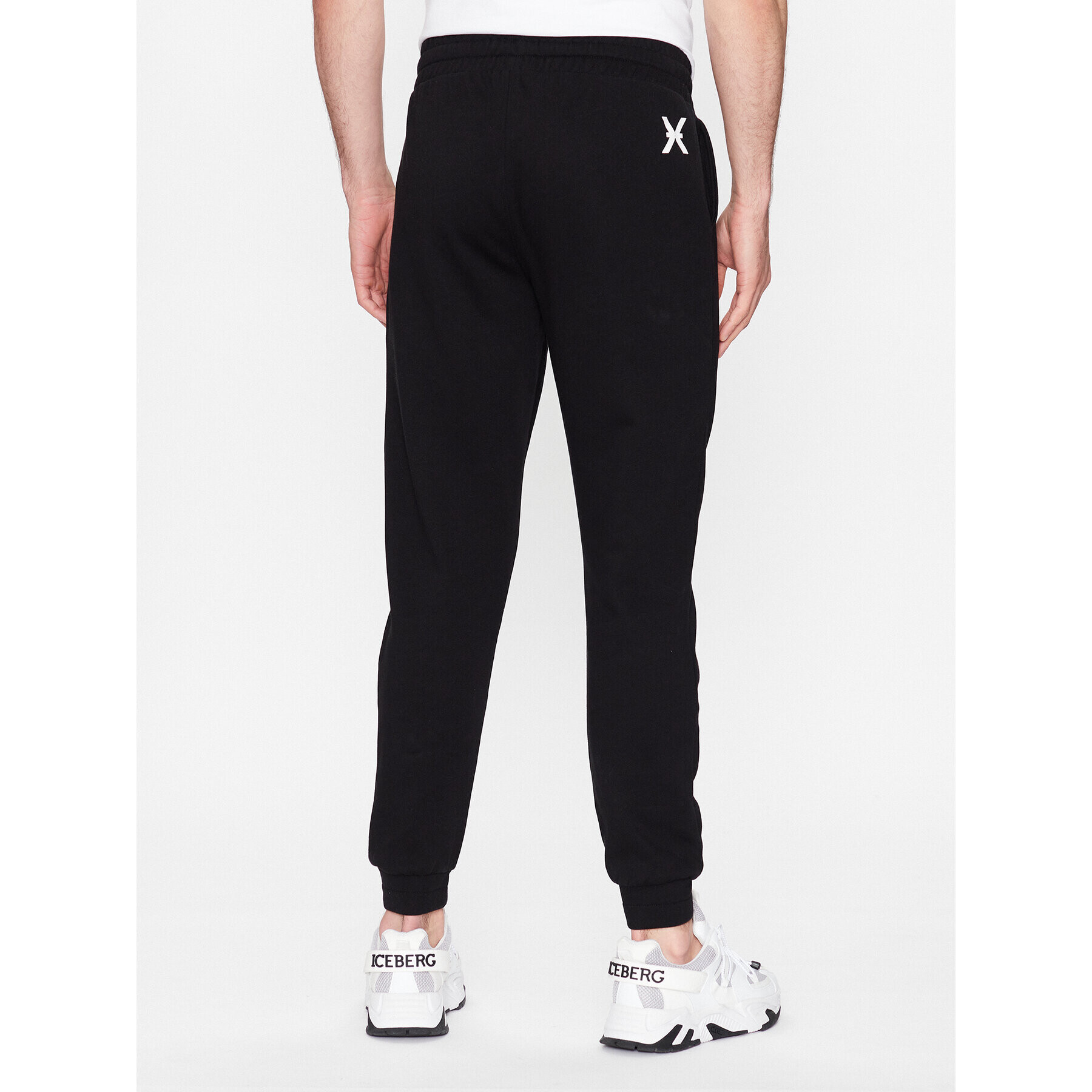 John Richmond Pantaloni trening UMP23049PA Negru Regular Fit - Pled.ro