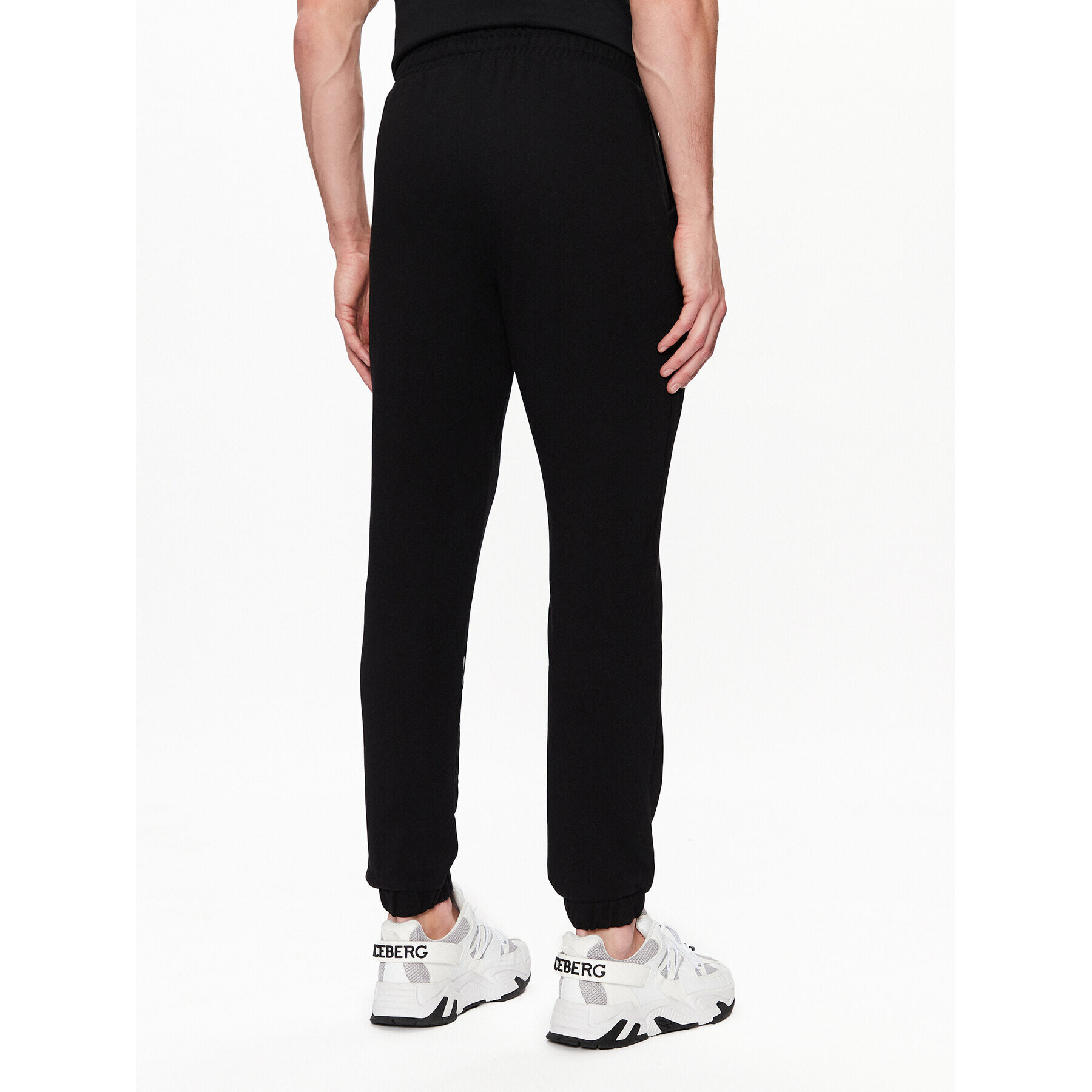 John Richmond Pantaloni trening UMP23101PA Negru Regular Fit - Pled.ro