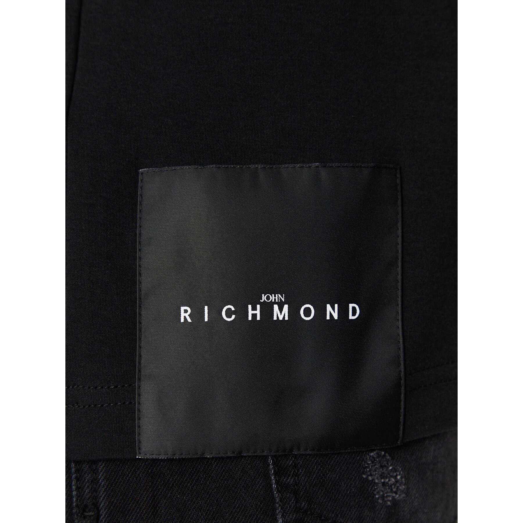 John Richmond Tricou Tendex RMP23072TS Negru Regular Fit - Pled.ro