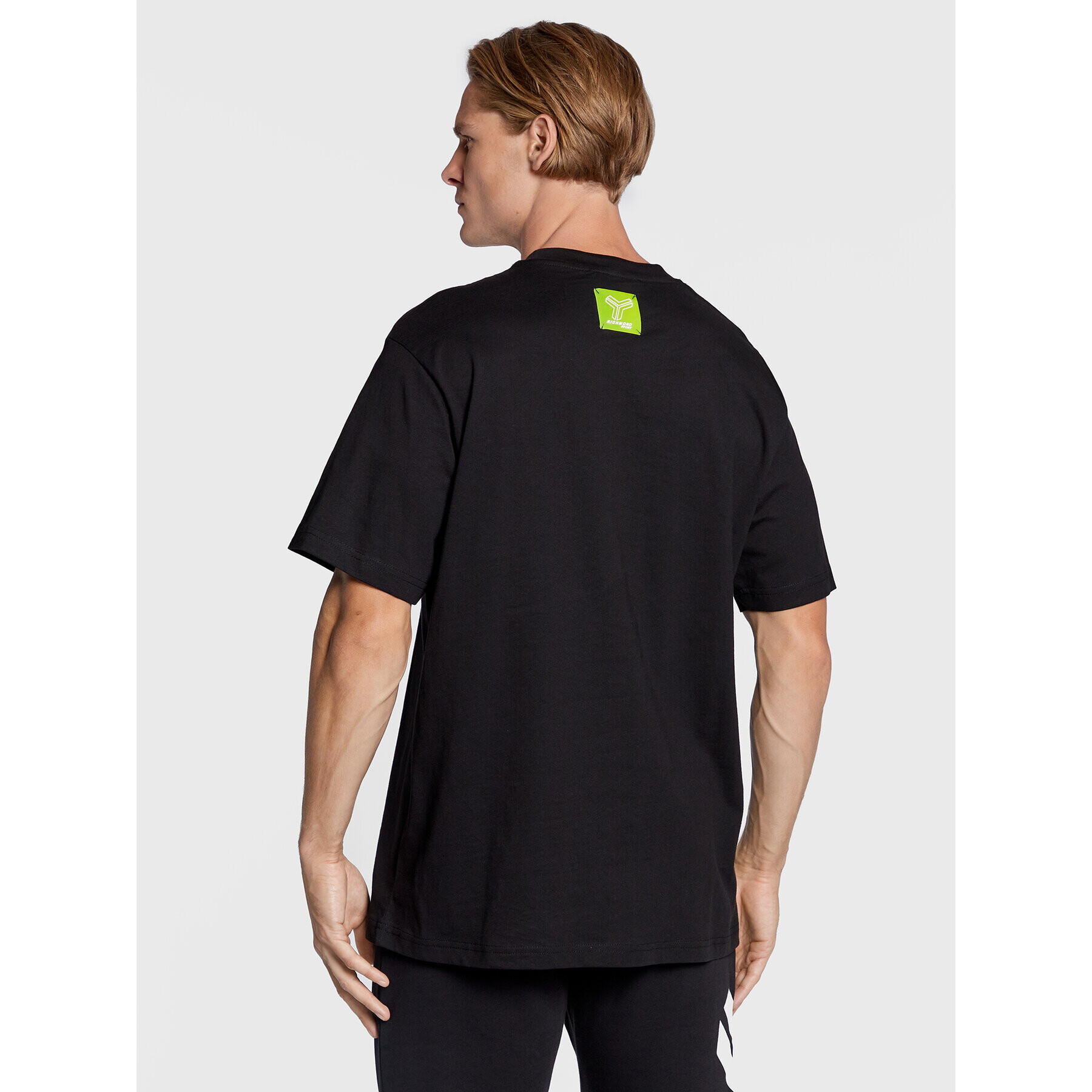 John Richmond Tricou UMA22100TS Negru Regular Fit - Pled.ro