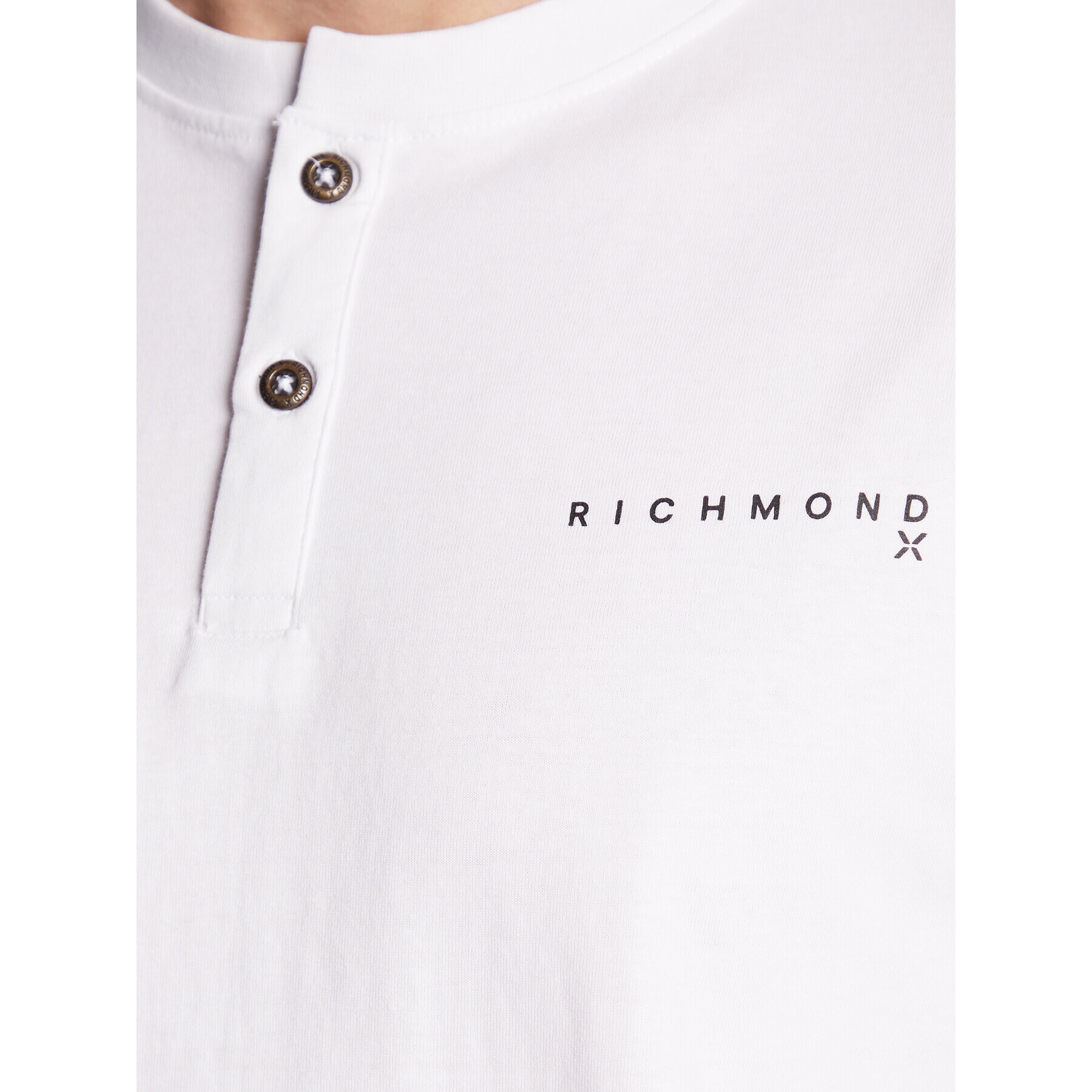 John Richmond Tricou UMP23026TS Alb Regular Fit - Pled.ro