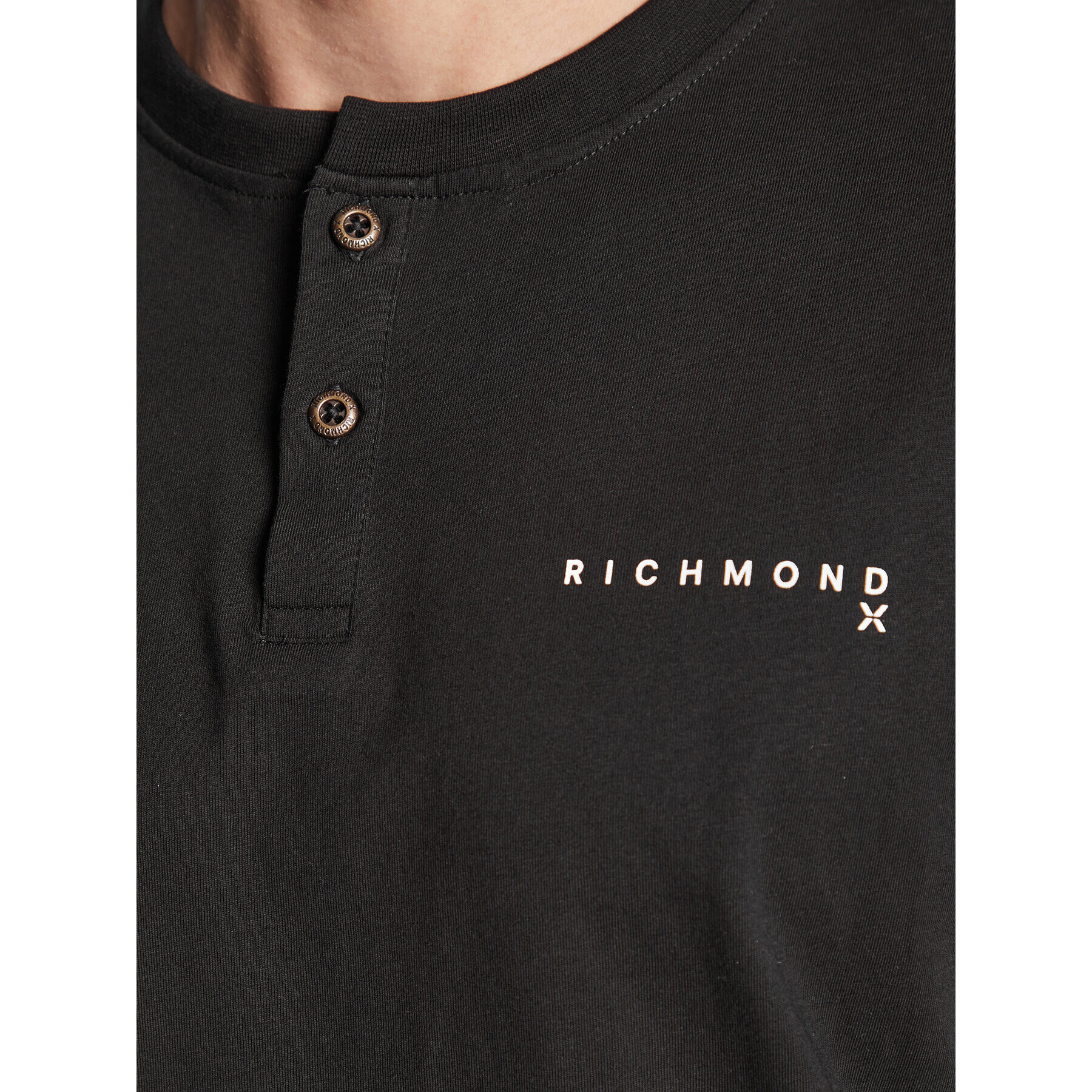 John Richmond Tricou UMP23026TS Negru Regular Fit - Pled.ro