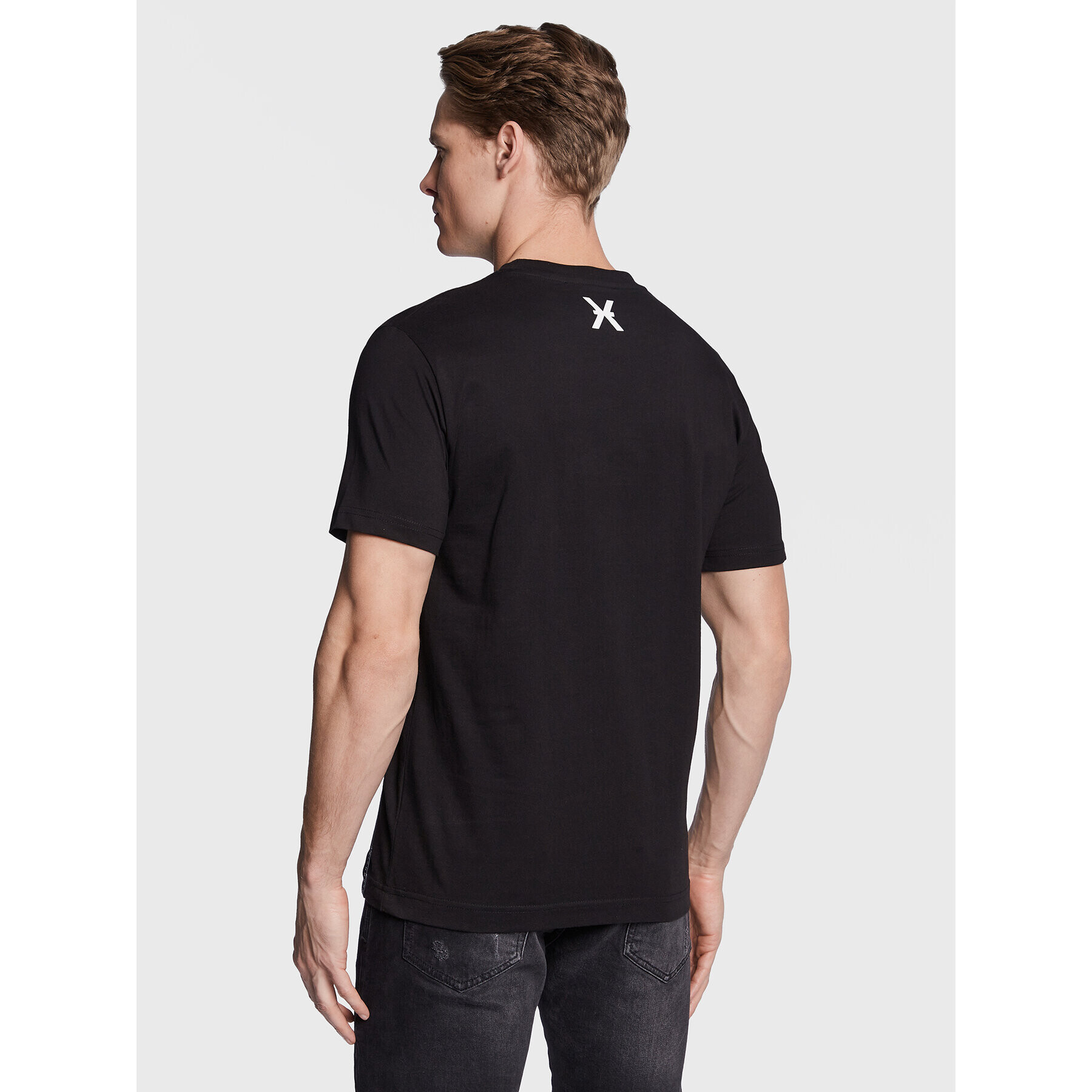 John Richmond Tricou UMP23039TS Negru Regular Fit - Pled.ro