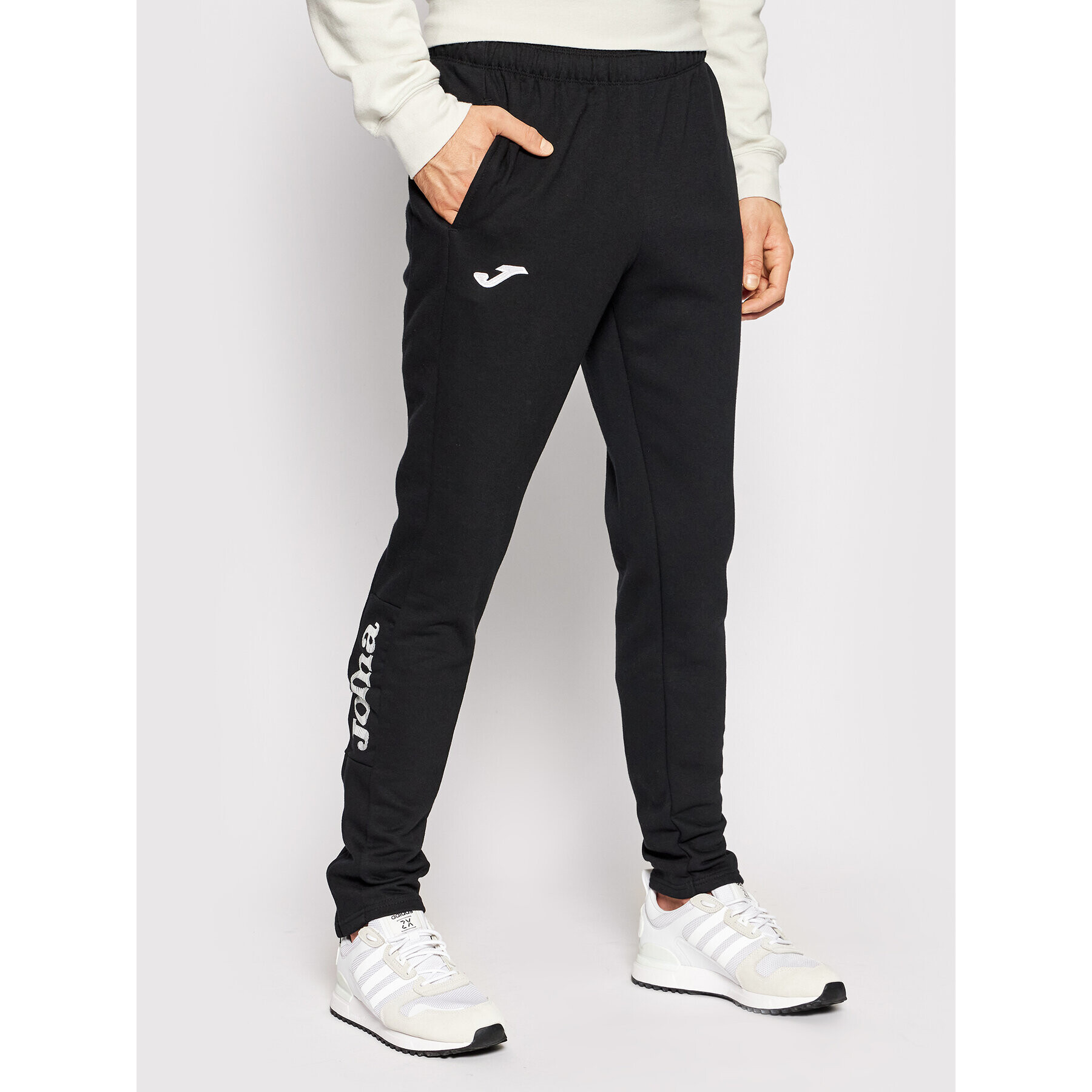 Joma Pantaloni trening Street 102038.100 Negru Regular Fit - Pled.ro