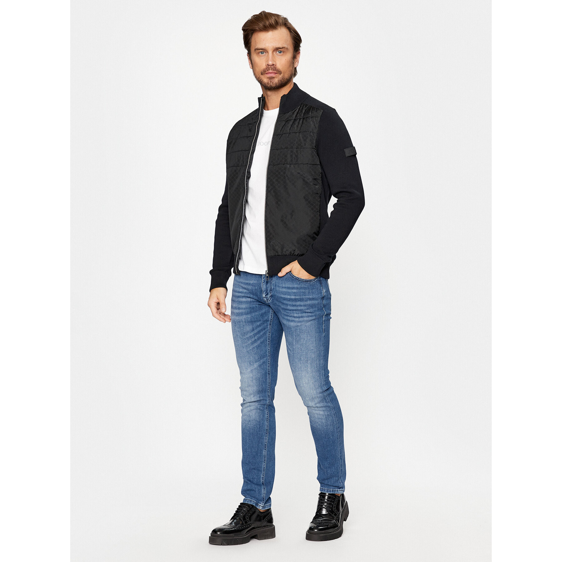 JOOP! Bluză 17 Jk-35Haydon 30037801 Negru Modern Fit - Pled.ro