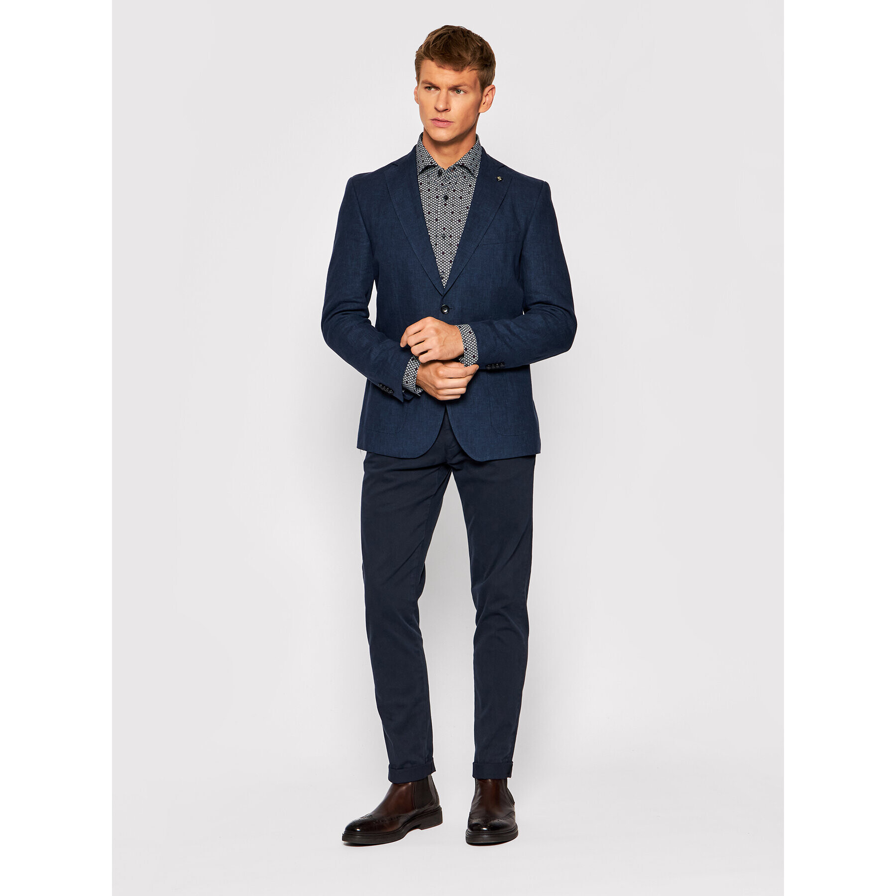 JOOP! Cămașă 17 Jsh-04Panko 30028612 Bleumarin Slim Fit - Pled.ro