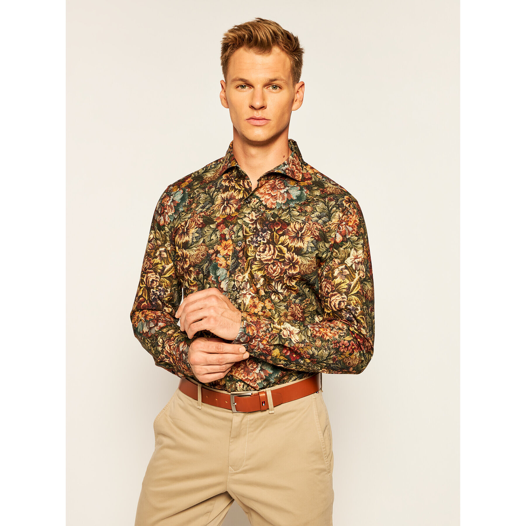 JOOP! Cămașă 17 Jsh-110Pejos-W 30022888 Colorat Slim Fit - Pled.ro