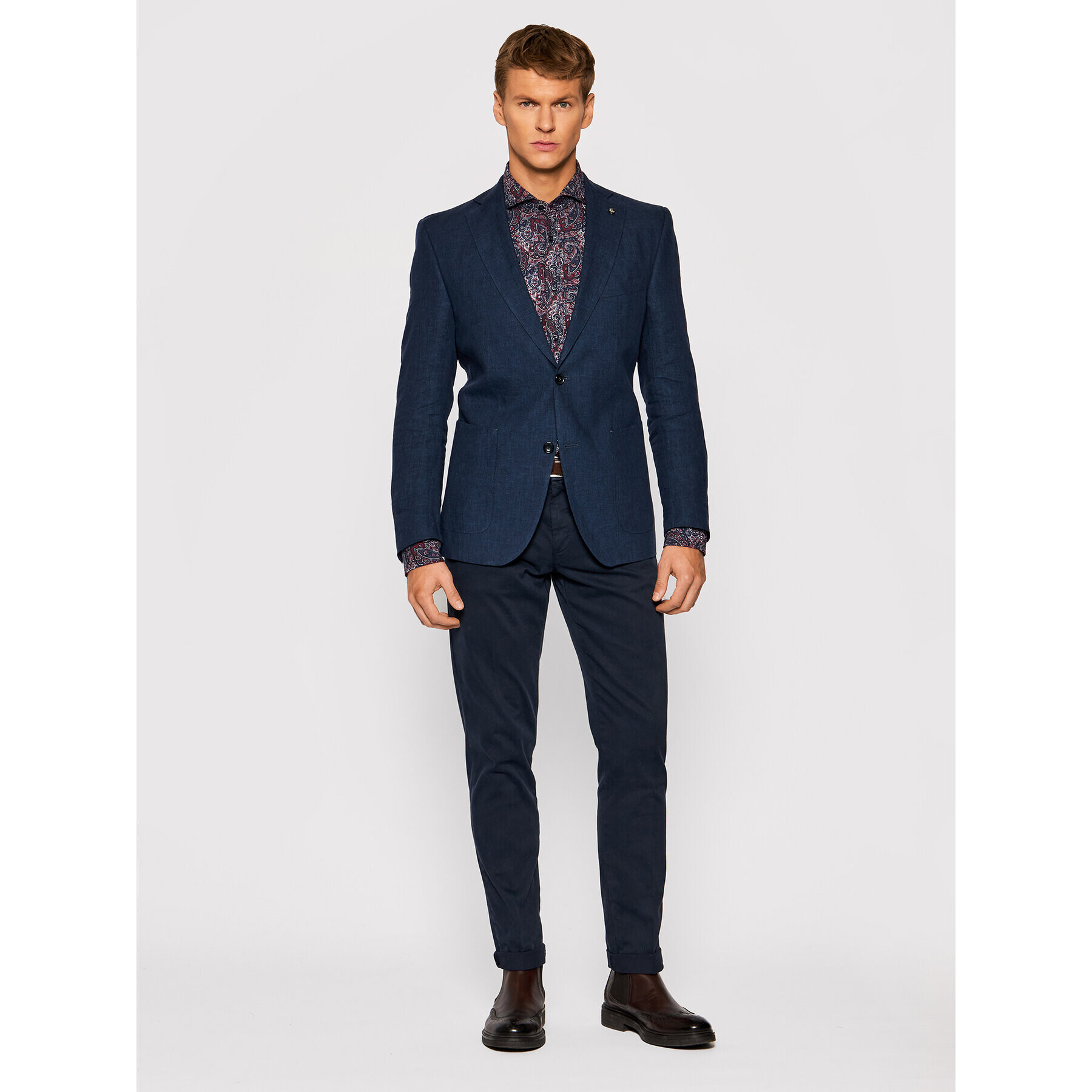 JOOP! Cămașă 17 Jsh-110Pejos-W 30028628 Bleumarin Slim Fit - Pled.ro