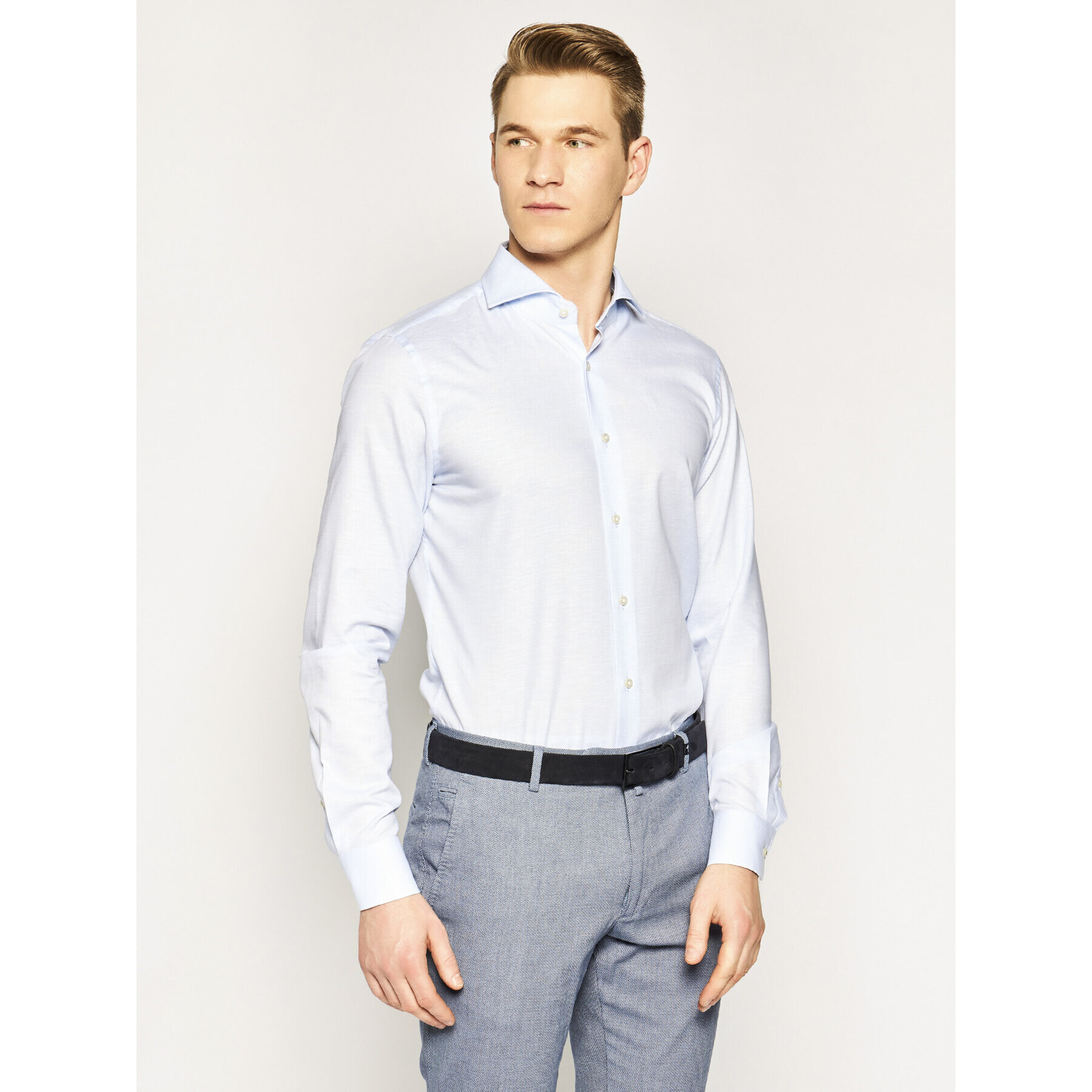 JOOP! Cămașă 17 Jsh-52Pajos 30019730 Albastru Slim Fit - Pled.ro