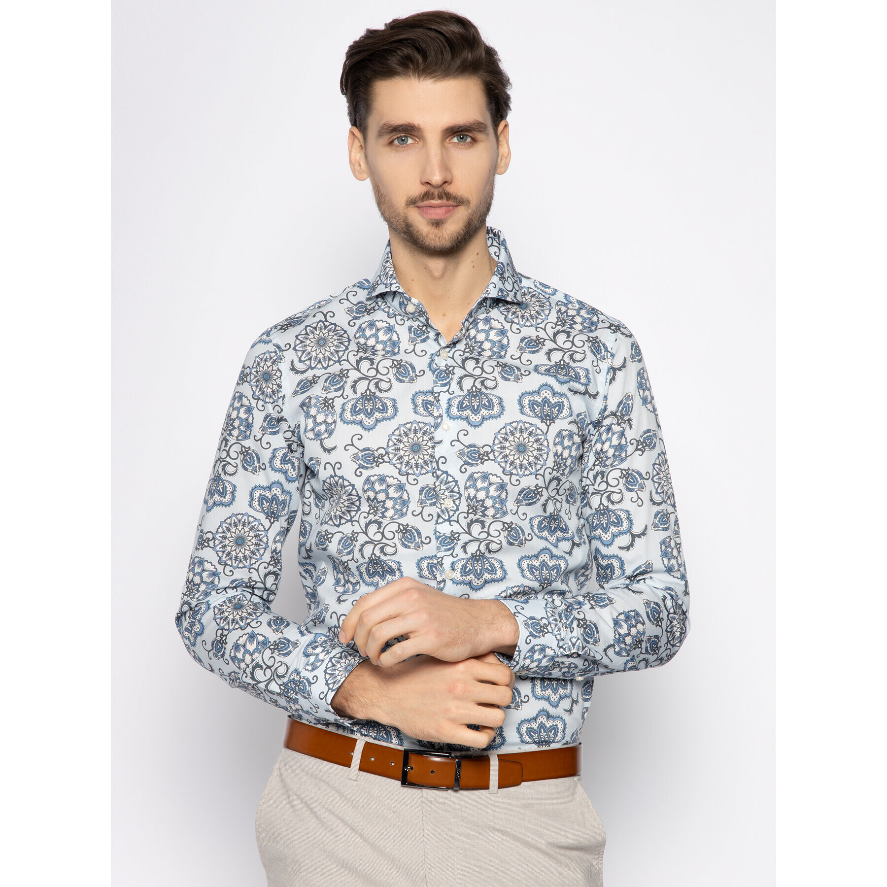 JOOP! Cămașă 17 JSH-52Pajos 30019750 Colorat Slim Fit - Pled.ro