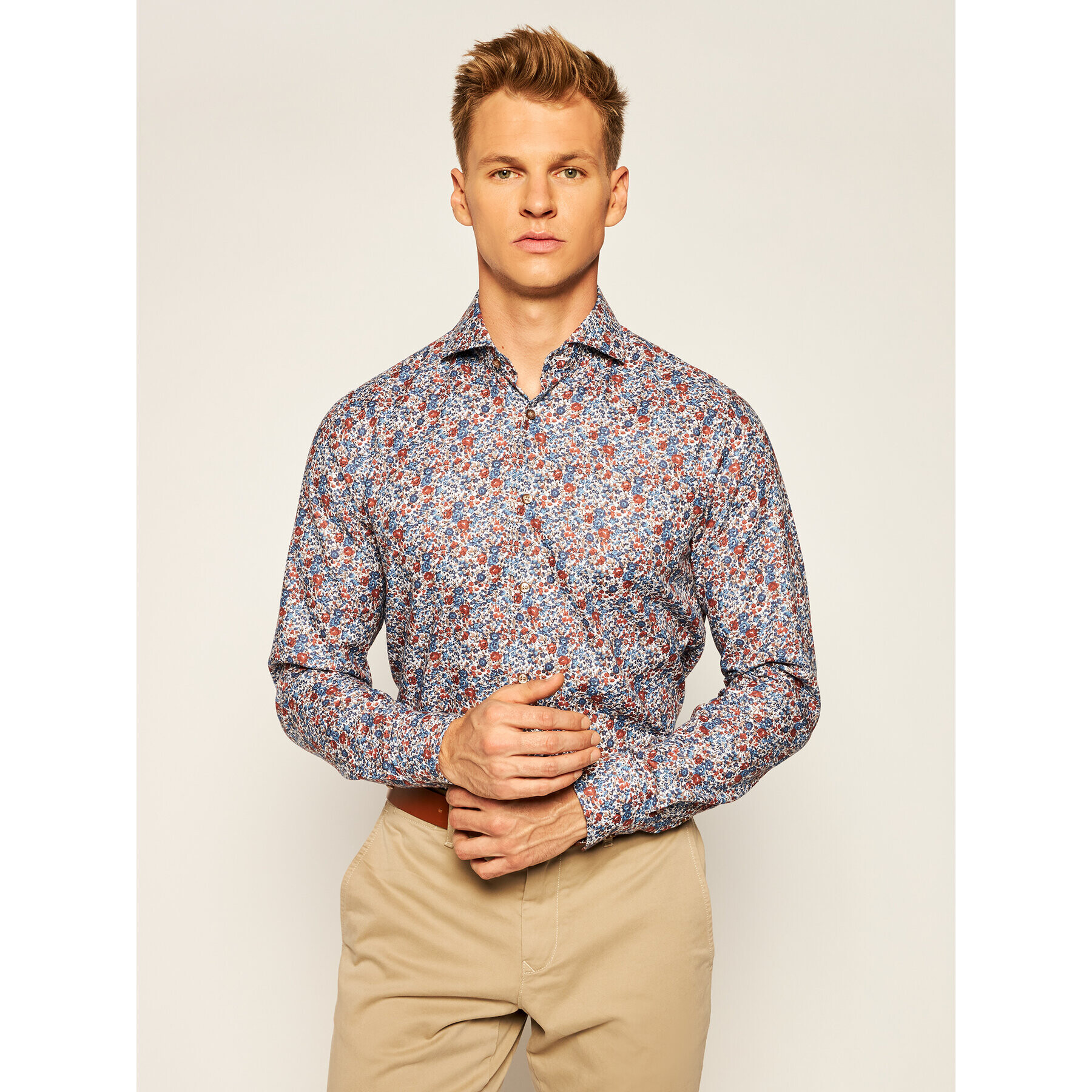 JOOP! Cămașă 17 Jsh-52Pajos 30022869 Colorat Slim Fit - Pled.ro