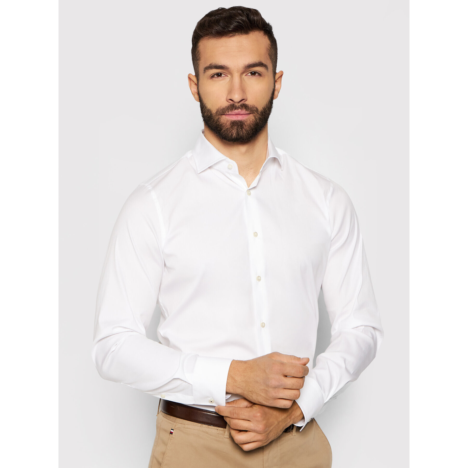 JOOP! Cămașă 17 Jsh-70Emil 30022812 Alb Extra Slim Fit - Pled.ro