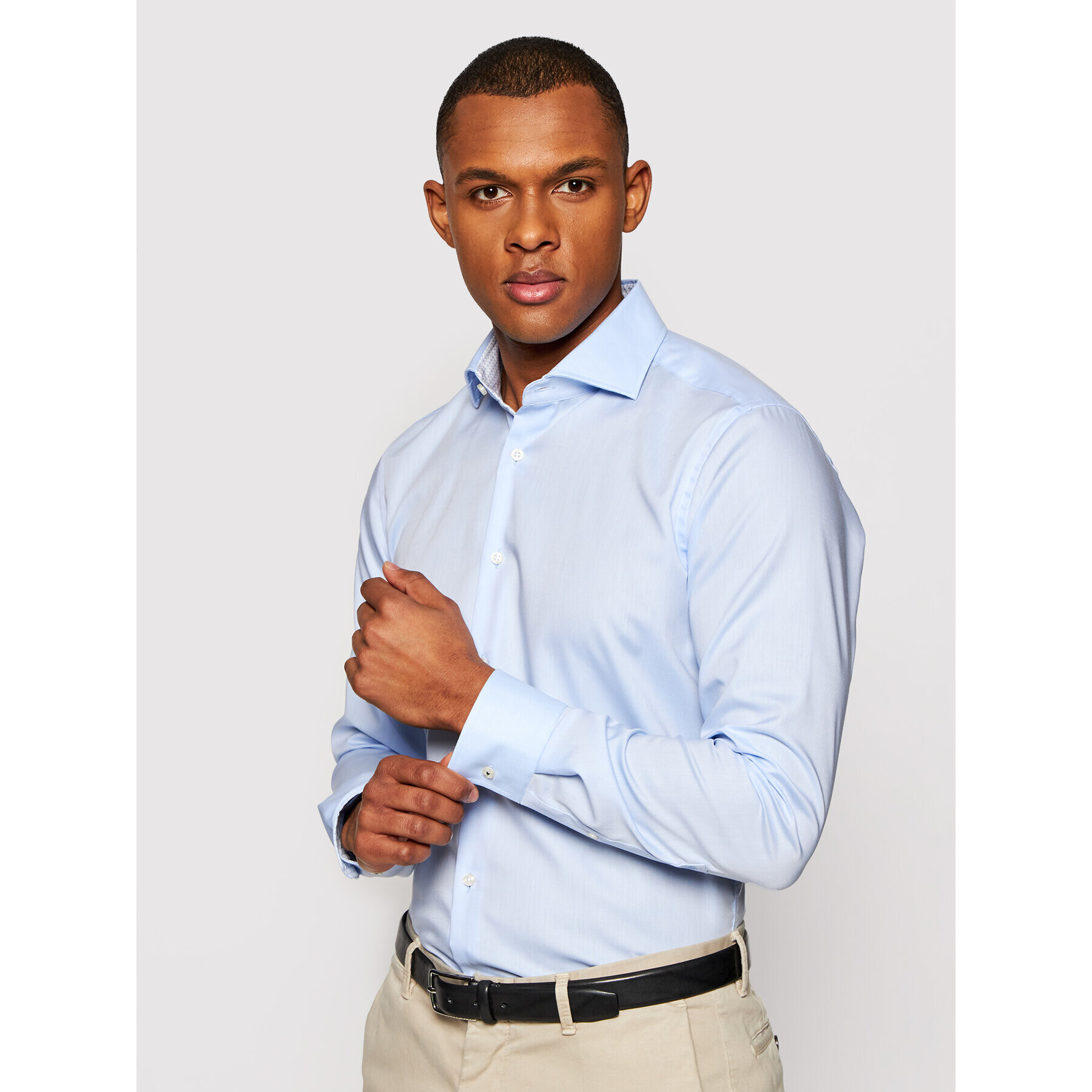 JOOP! Cămașă 17 Jsh-90Pankok 30021198 Albastru Slim Fit - Pled.ro