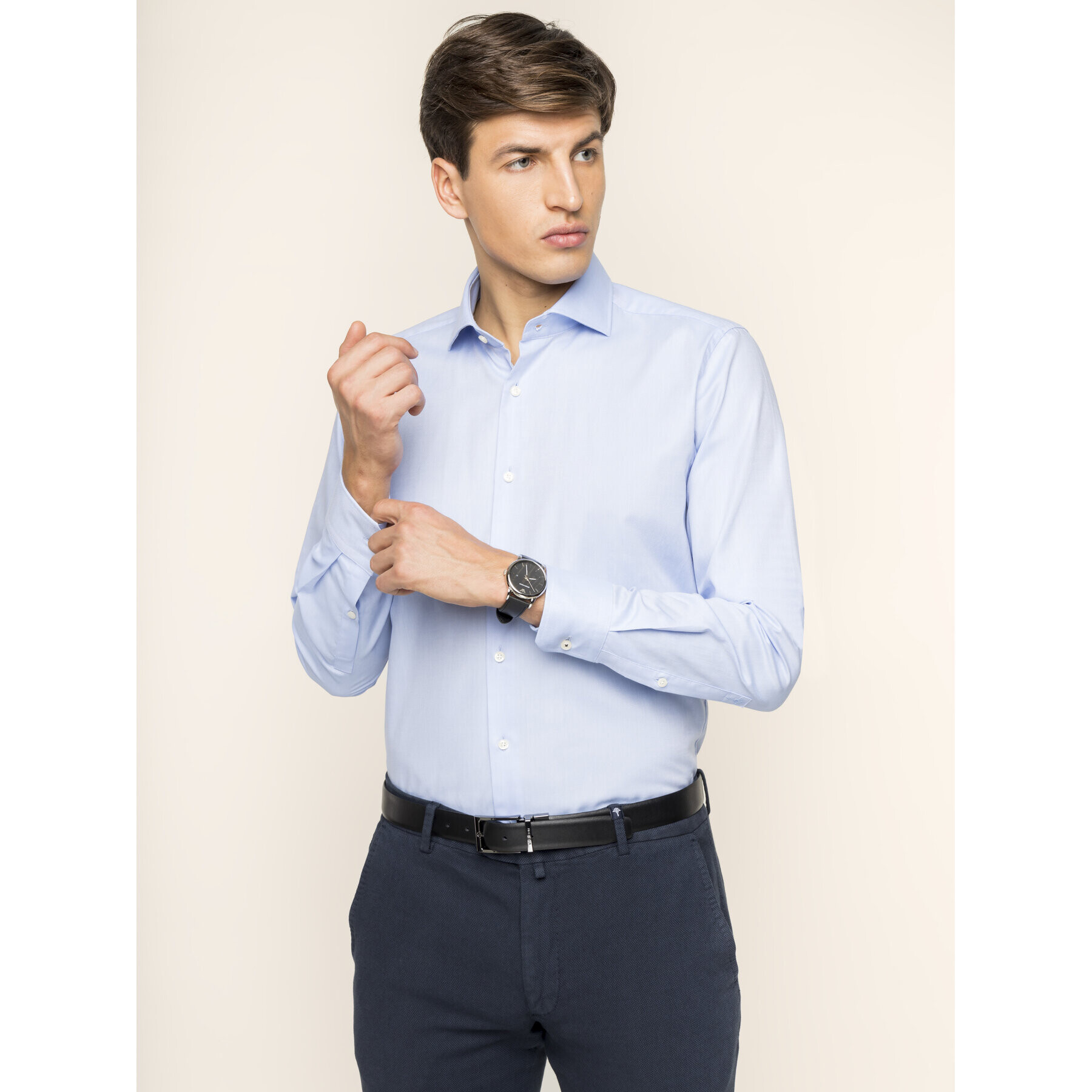 JOOP! Cămașă 30009556 Albastru Slim Fit - Pled.ro