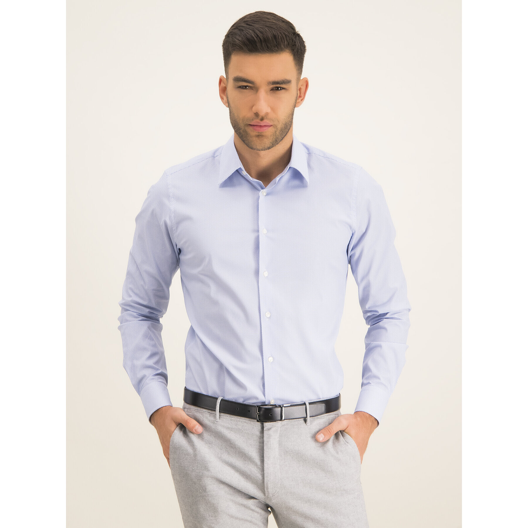 JOOP! Cămașă 30014317 Albastru Slim Fit - Pled.ro