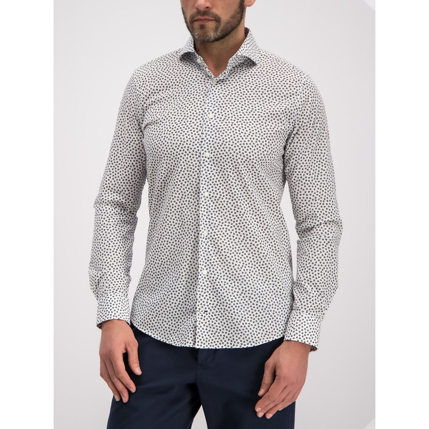 JOOP! Cămașă 30014337 Alb Slim Fit - Pled.ro