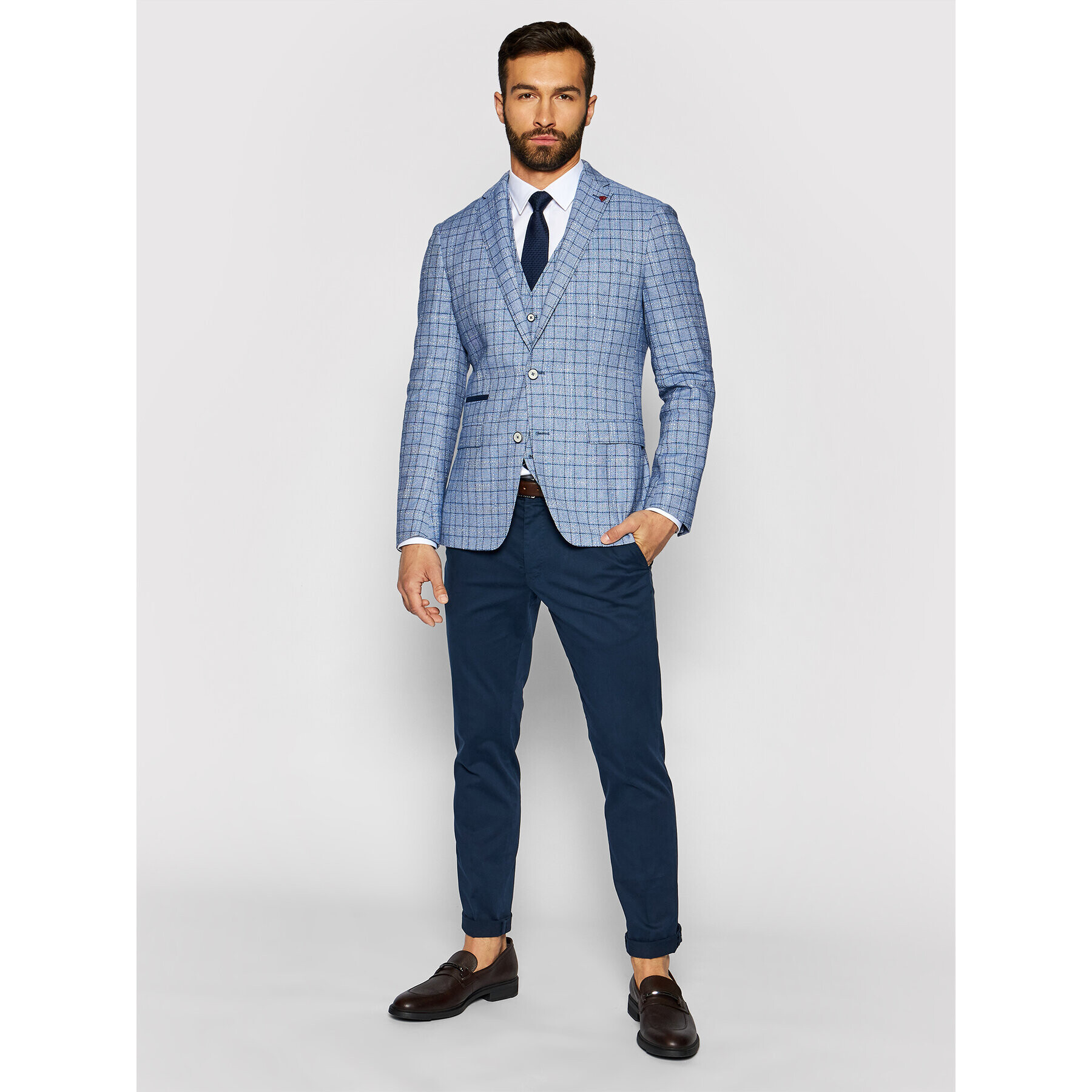 JOOP! Cămașă 17 Jsh-01Pierre1 30022813 Alb Slim Fit - Pled.ro