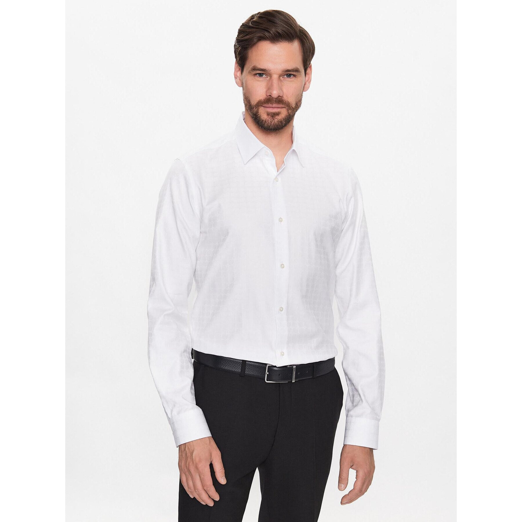 JOOP! Cămașă 30036094 Alb Slim Fit - Pled.ro