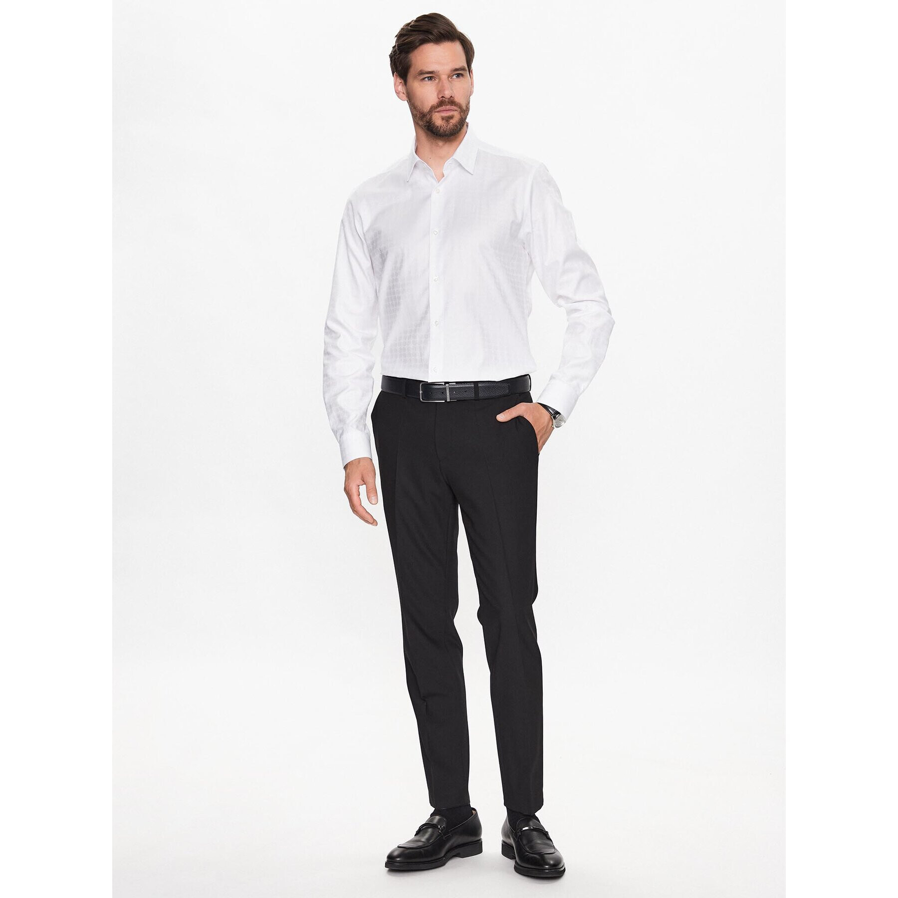 JOOP! Cămașă 30036094 Alb Slim Fit - Pled.ro