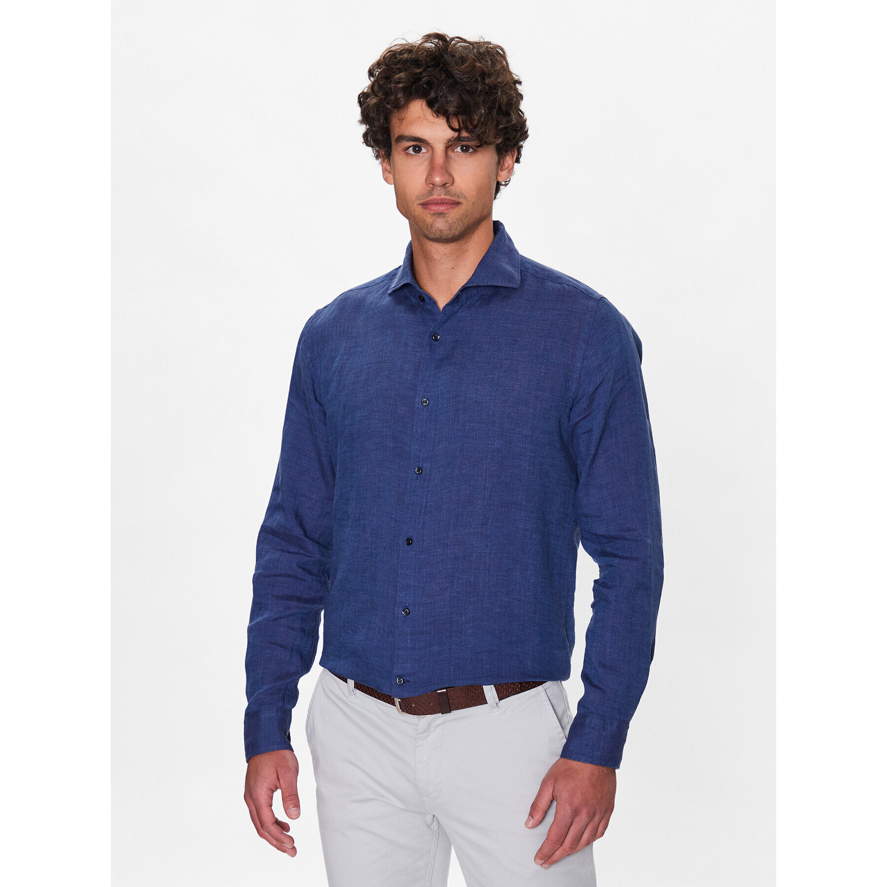 JOOP! Cămașă 30036138 Albastru Slim Fit - Pled.ro