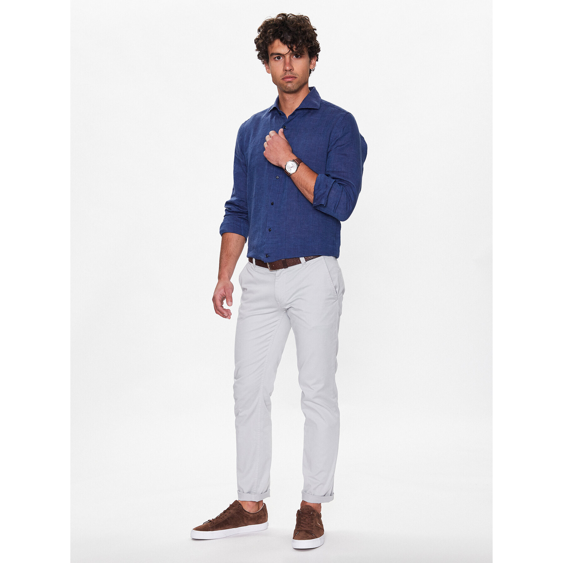 JOOP! Cămașă 30036138 Albastru Slim Fit - Pled.ro