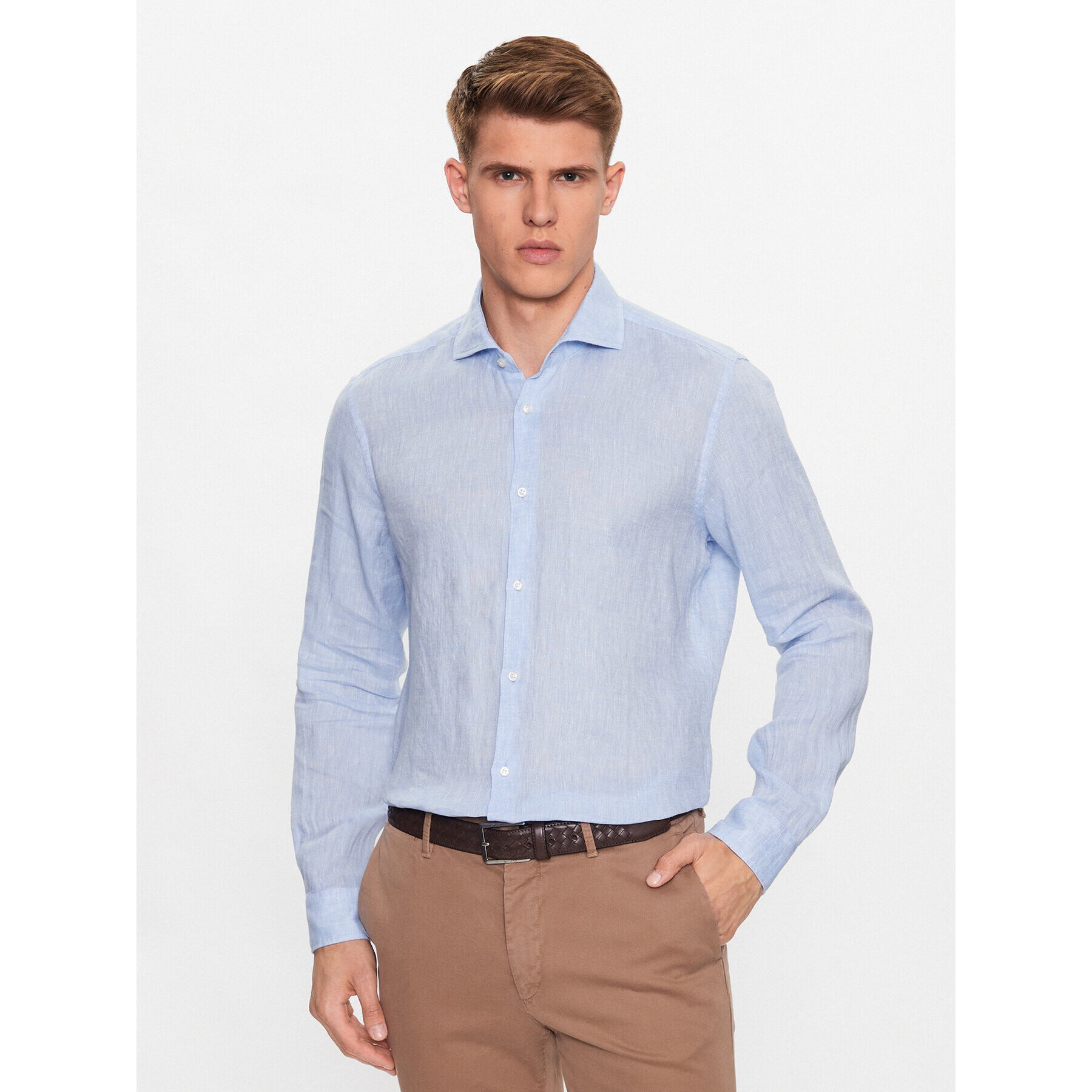 JOOP! Cămașă 30036138 Albastru Slim Fit - Pled.ro