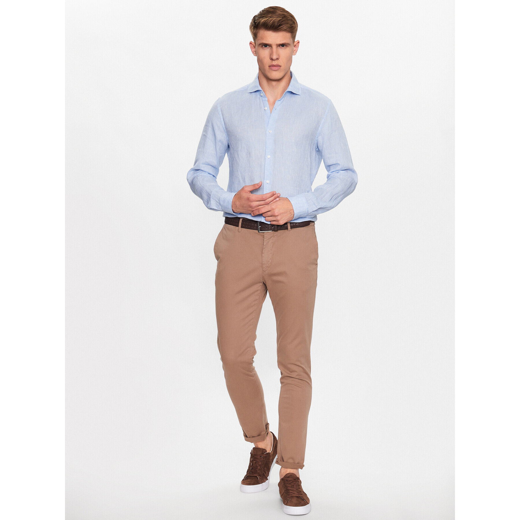 JOOP! Cămașă 30036138 Albastru Slim Fit - Pled.ro