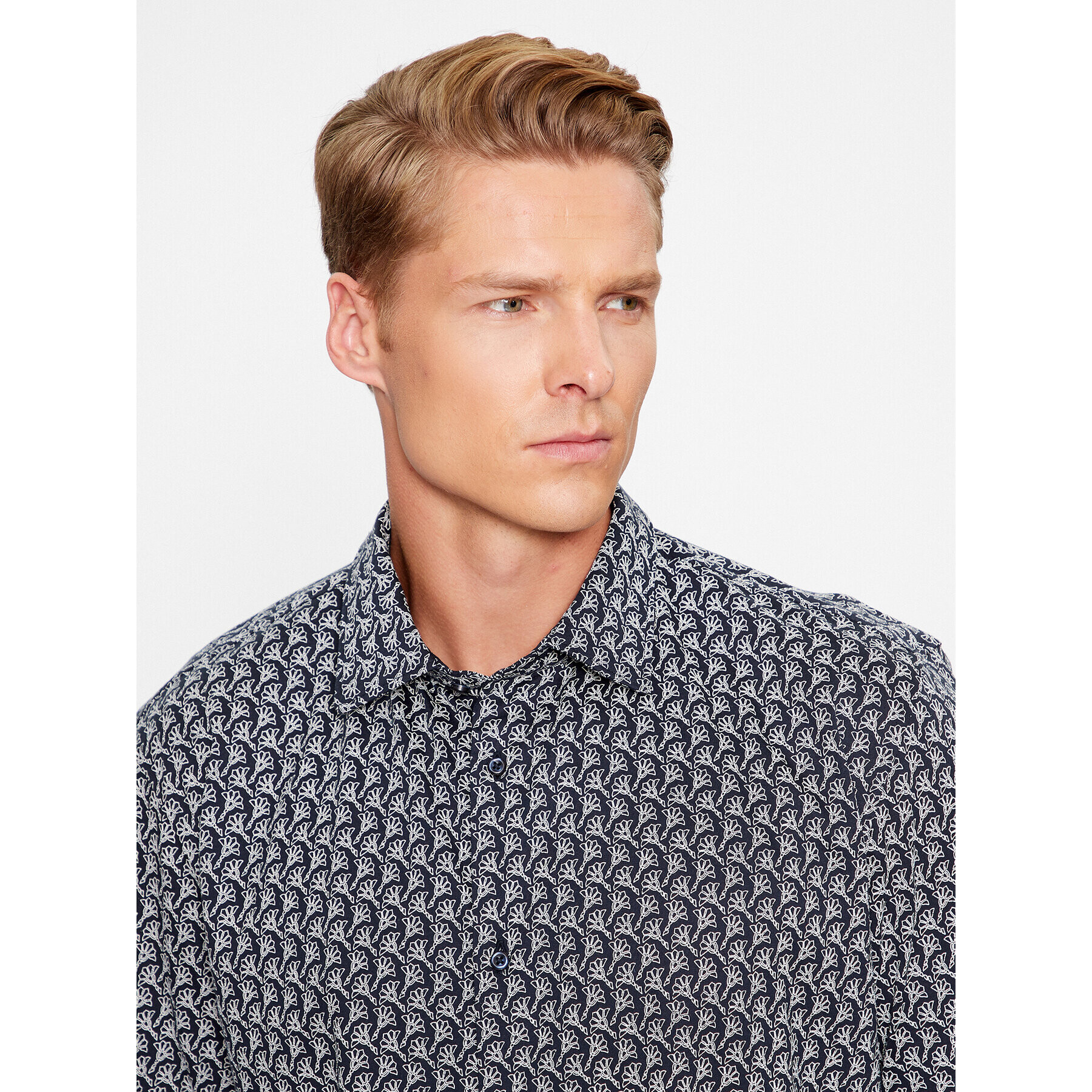 JOOP! Cămașă 30038819 Bleumarin Slim Fit - Pled.ro