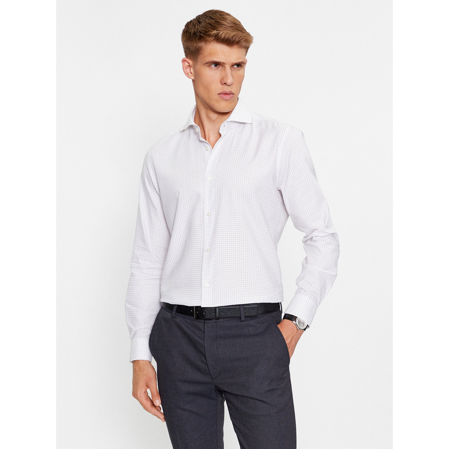 JOOP! Cămașă 30038887 Alb Slim Fit - Pled.ro