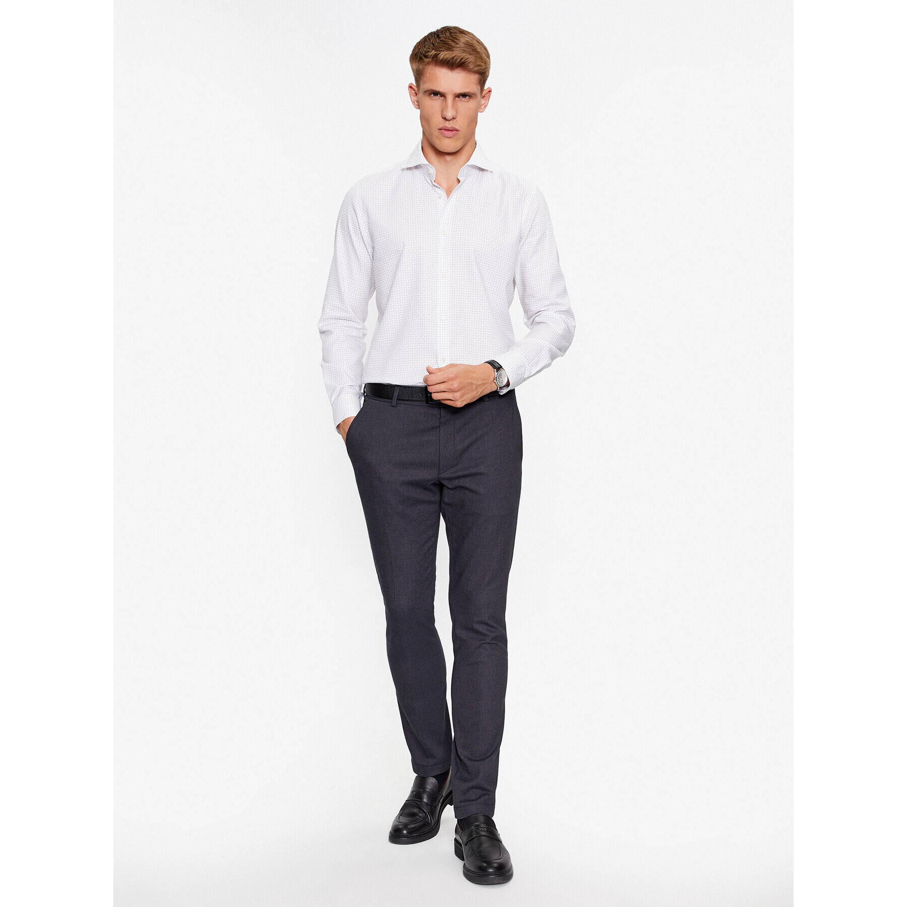 JOOP! Cămașă 30038887 Alb Slim Fit - Pled.ro