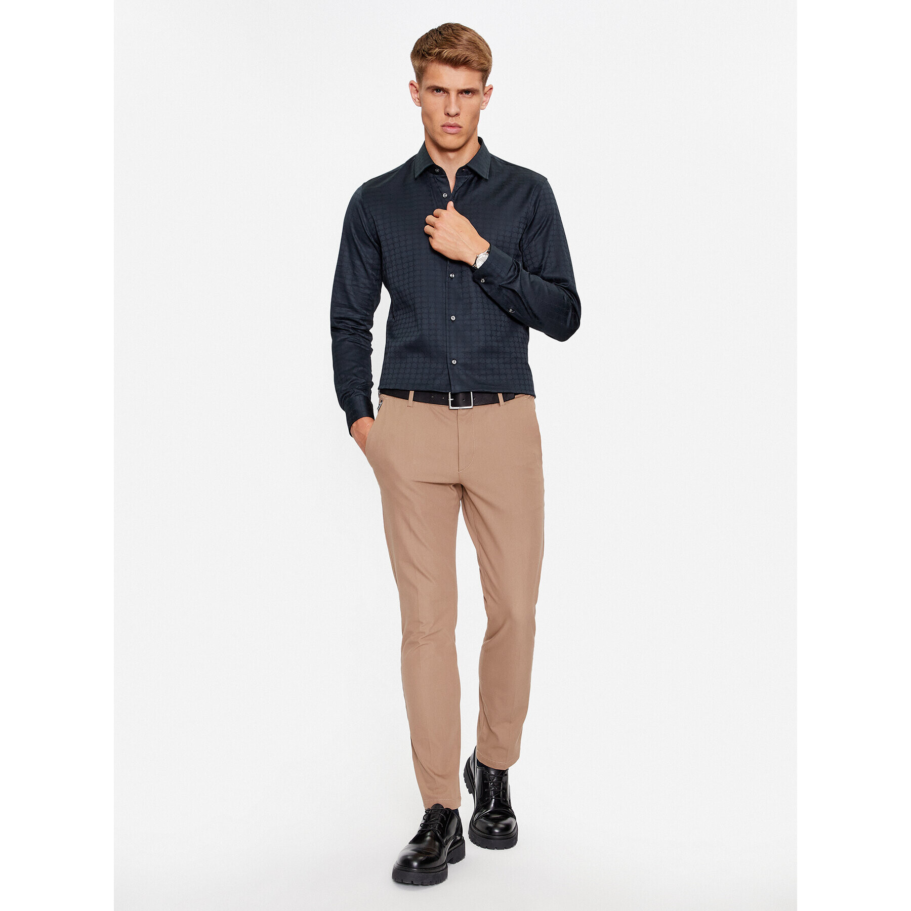 JOOP! Cămașă 30039062 Negru Slim Fit - Pled.ro