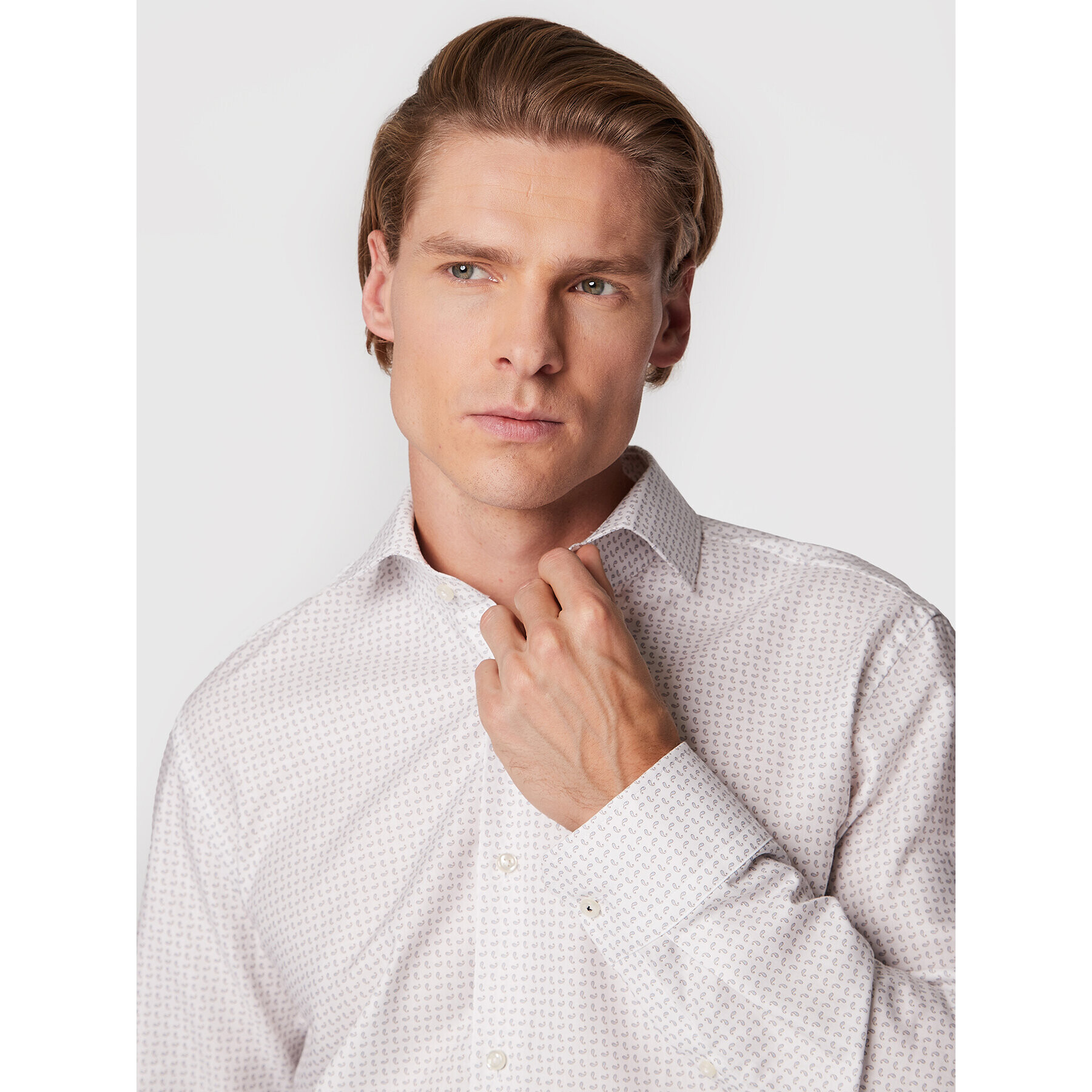 JOOP! Cămașă J224Sh050Sf 30033216 Alb Slim Fit - Pled.ro