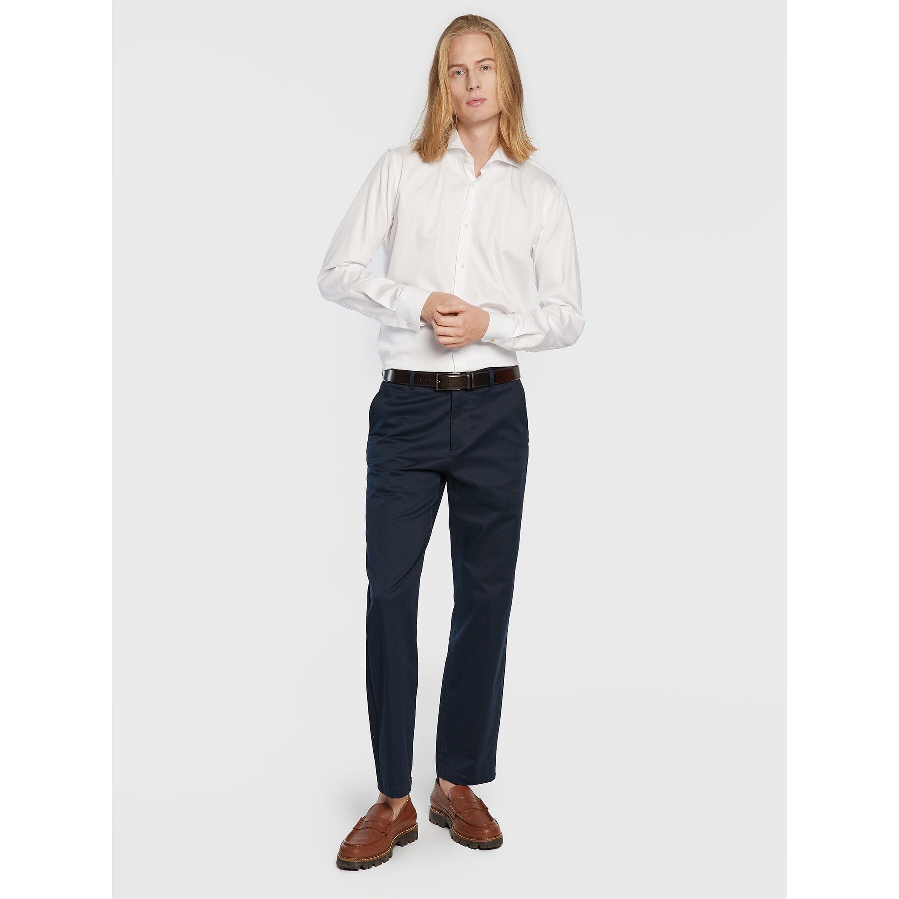 JOOP! Cămașă J224SH050SF 30033219 Alb Slim Fit - Pled.ro