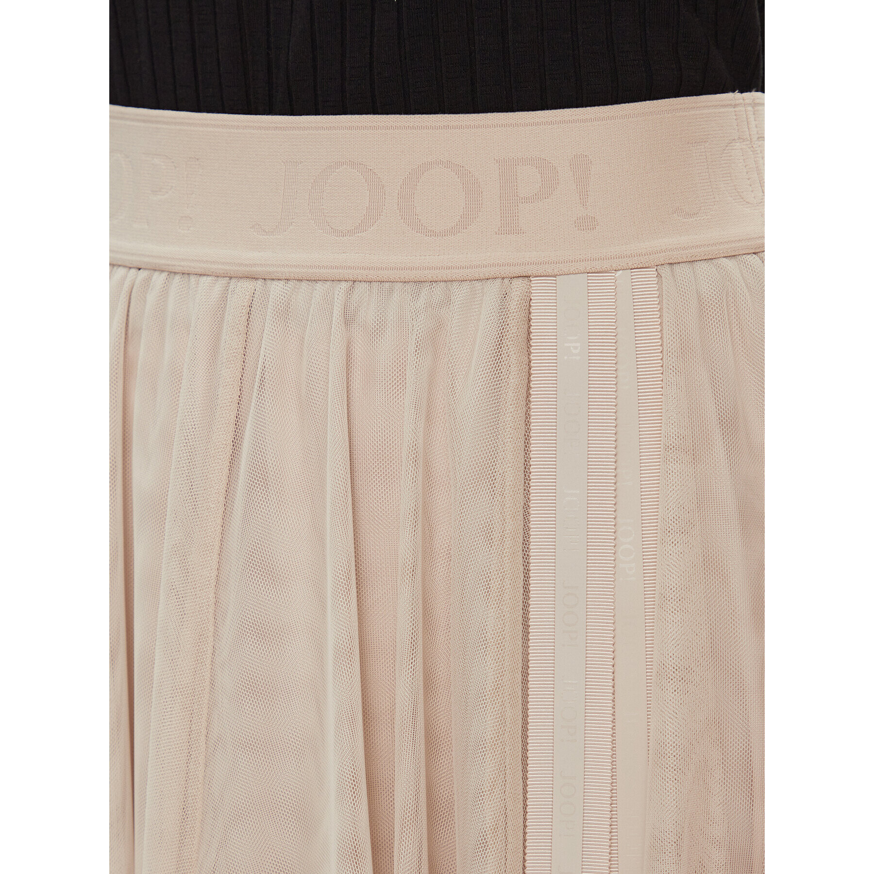 JOOP! fustă din tulle 58 JW222S118 30032531 Bej Regular Fit - Pled.ro