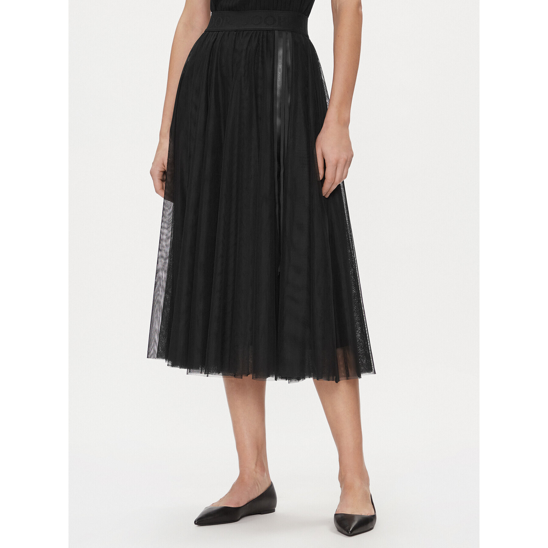 JOOP! fustă din tulle 58 JW222S118 30032531 Negru Regular Fit - Pled.ro