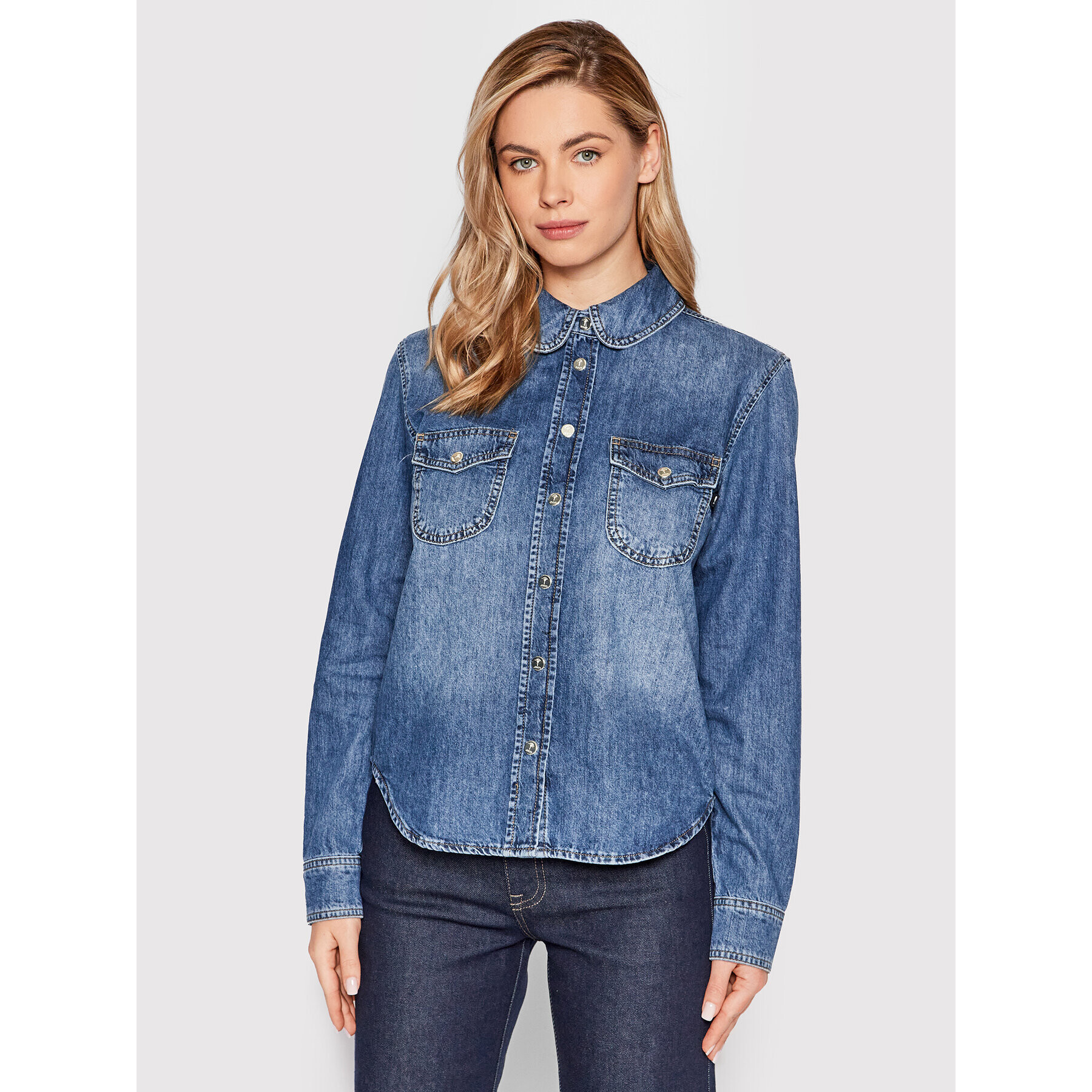 JOOP! Jeans cămașă de blugi 58 JW222B111 30032829 Albastru Regular Fit - Pled.ro