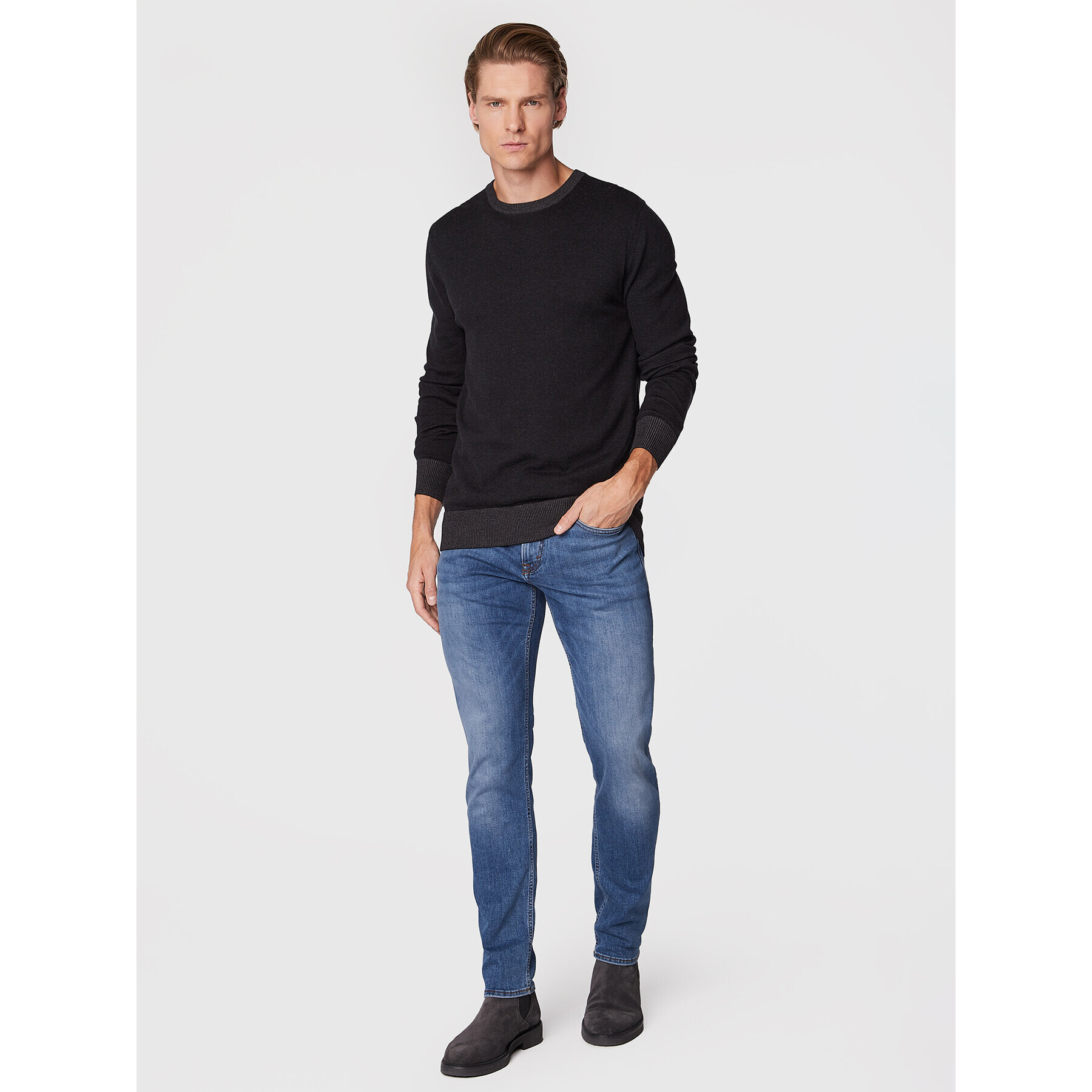 JOOP! Jeans Pulover 30032557 Negru Regular Fit - Pled.ro