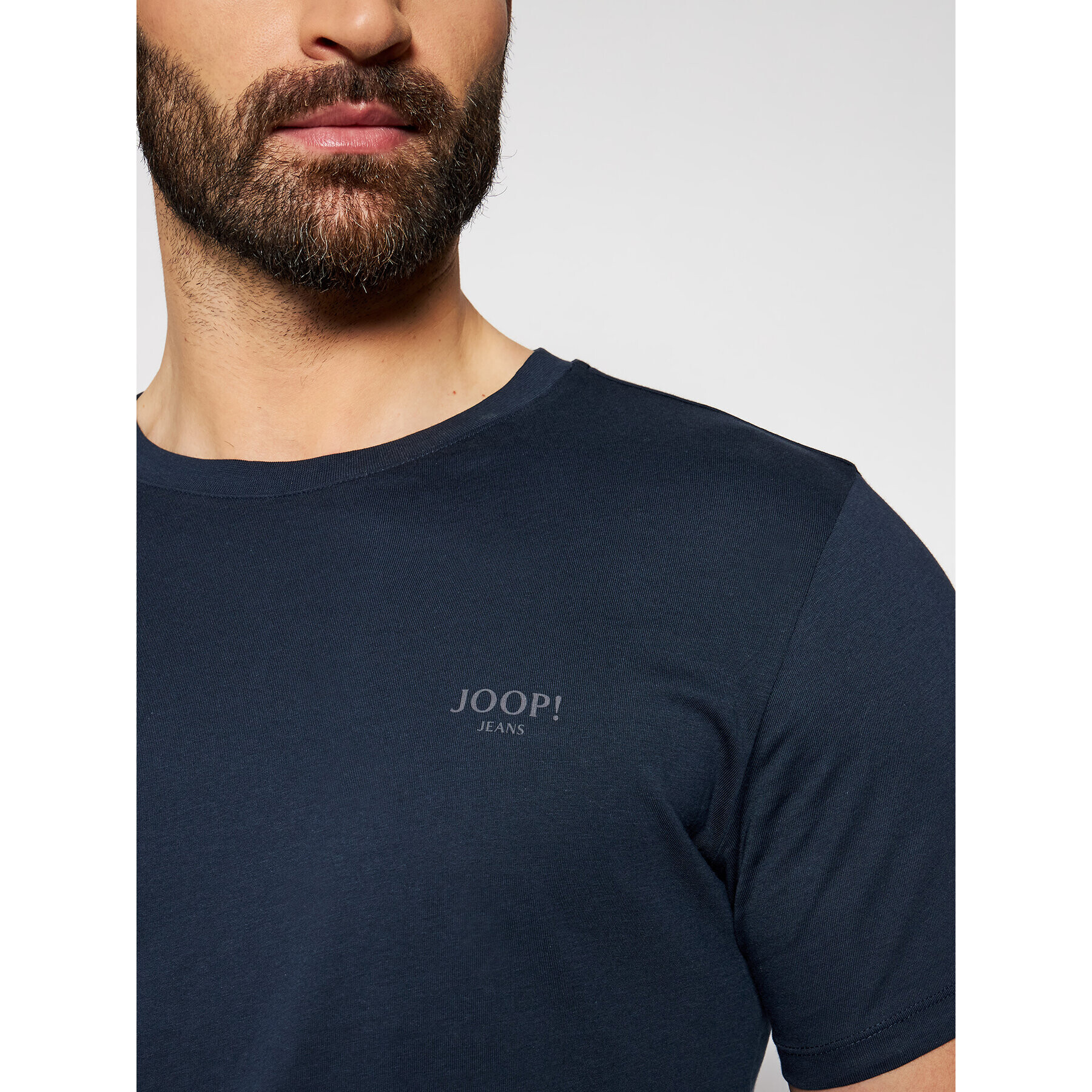 JOOP! Jeans Tricou 15 Jjj-32Alphis 30025786 Bleumarin Regular Fit - Pled.ro