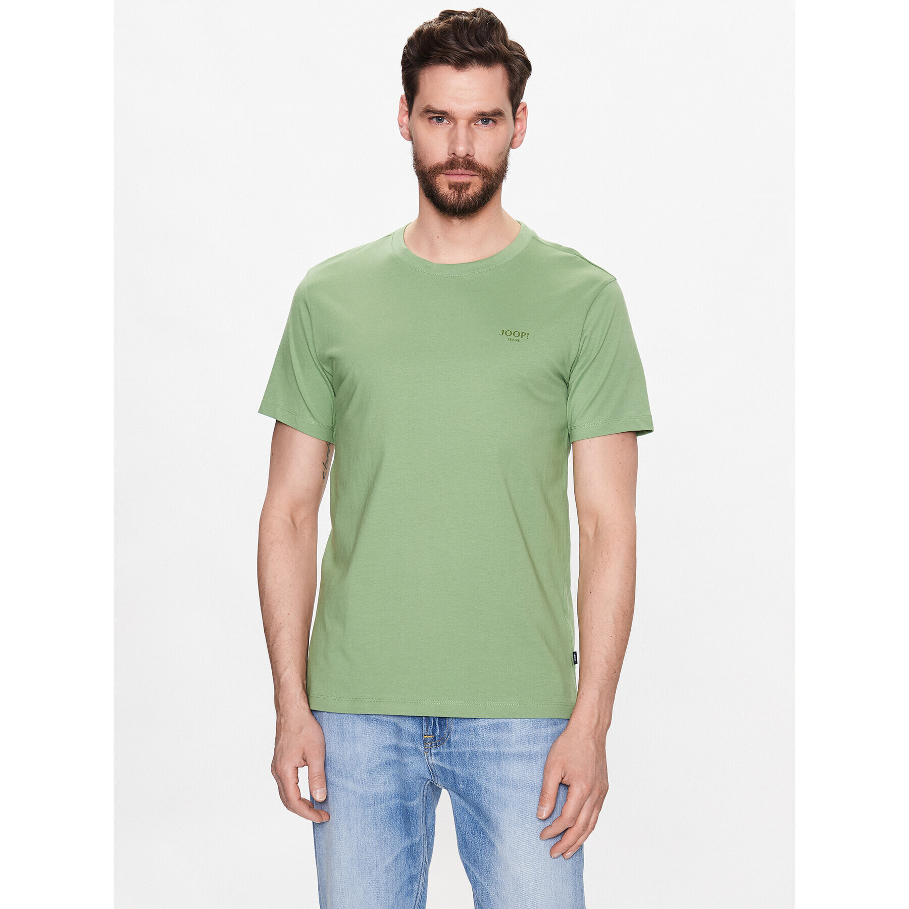 JOOP! Jeans Tricou 30027746 Verde Modern Fit - Pled.ro