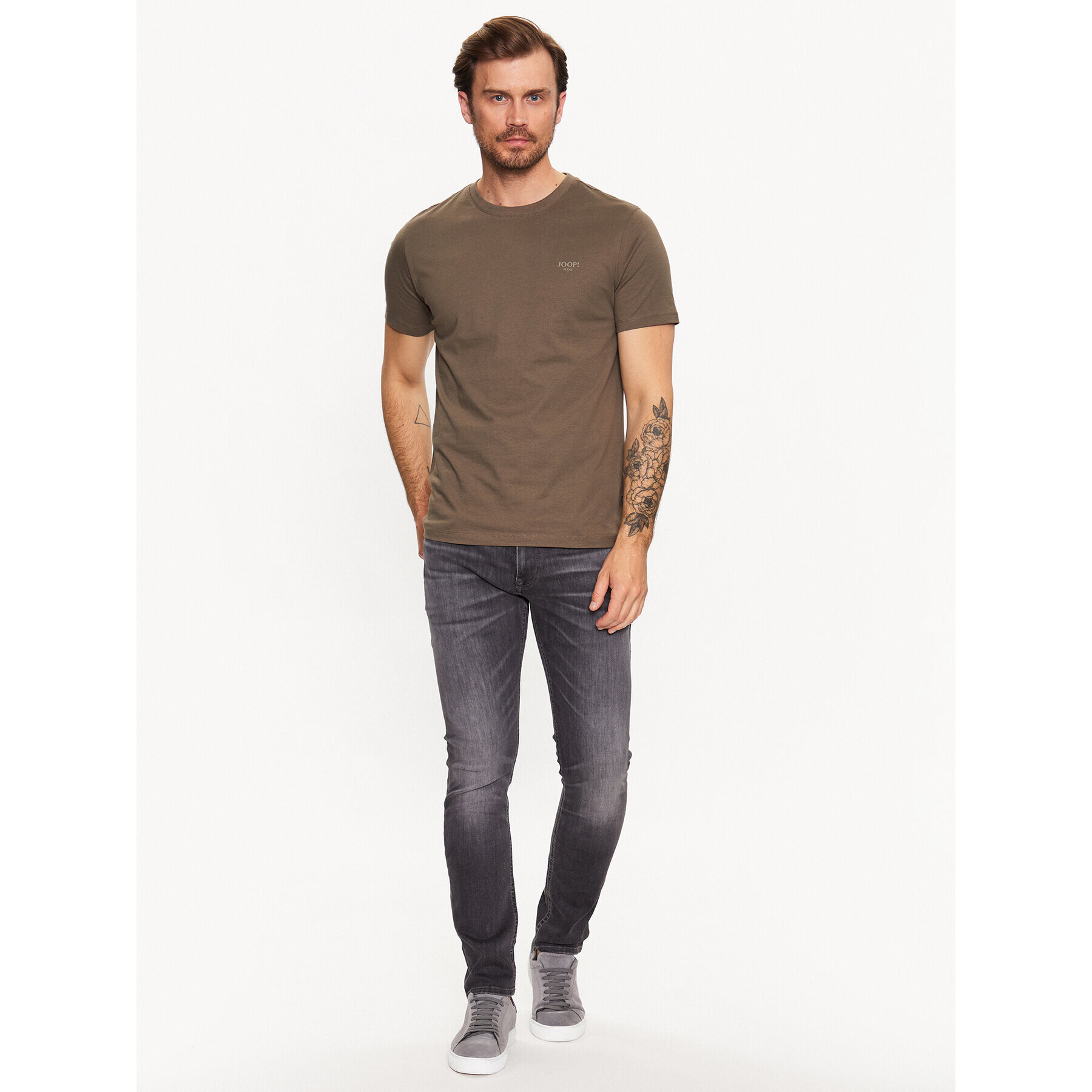 JOOP! Jeans Tricou 30027746 Verde Modern Fit - Pled.ro