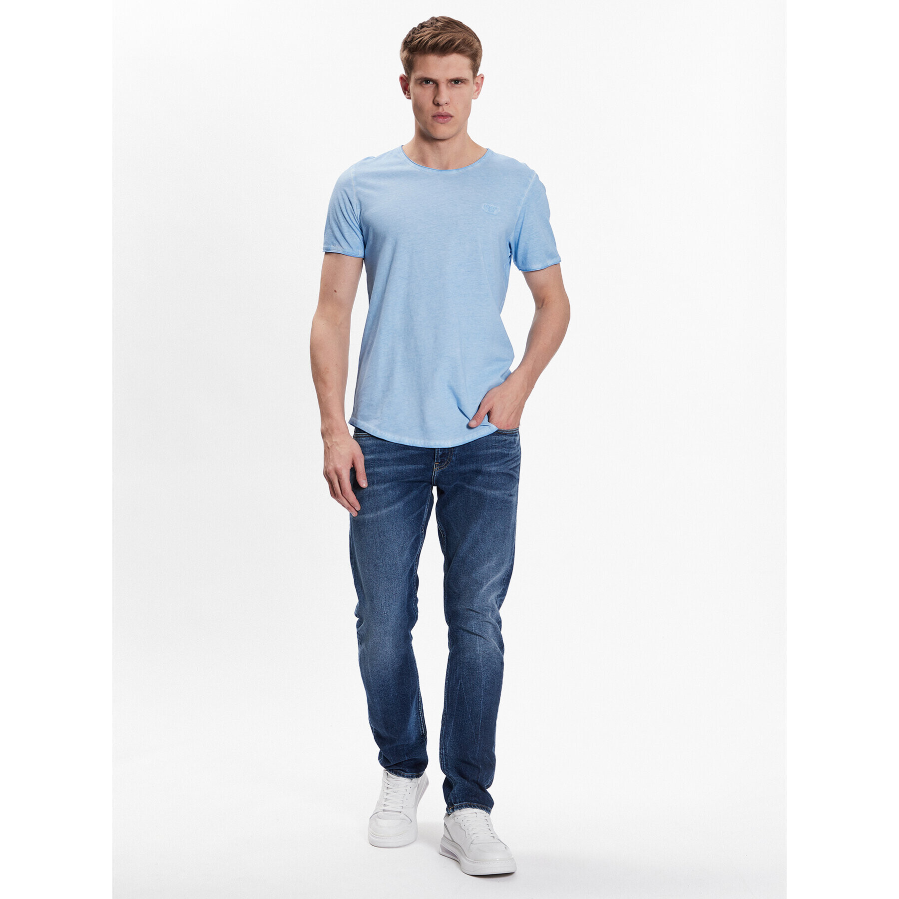 JOOP! Jeans Tricou 30032102 Albastru Modern Fit - Pled.ro