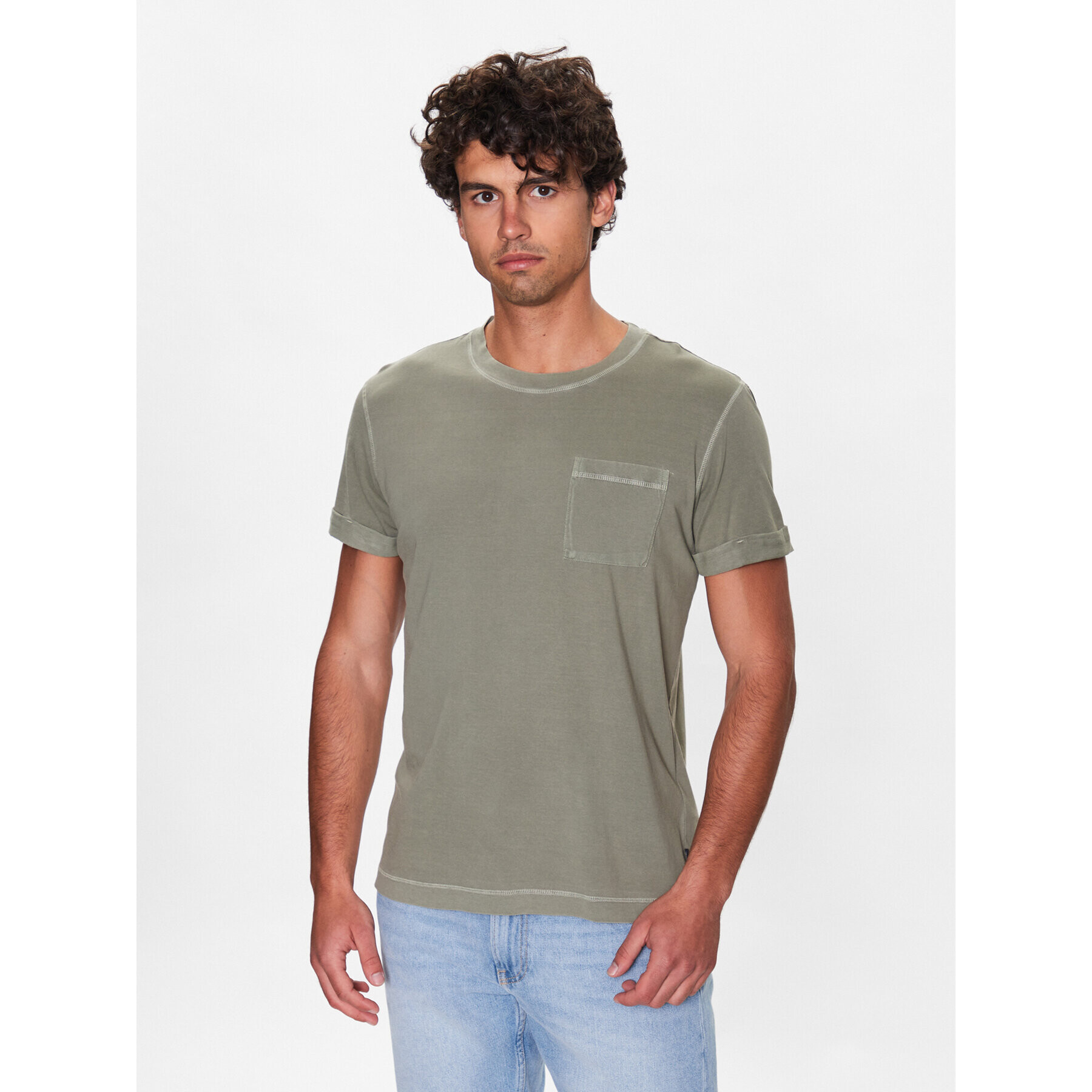 JOOP! Jeans Tricou 30036049 Verde Modern Fit - Pled.ro