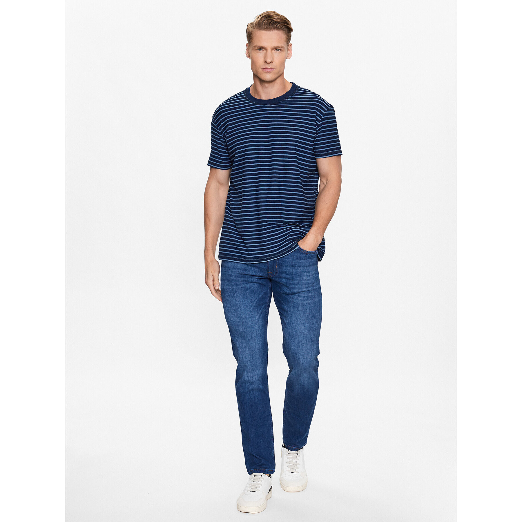 JOOP! Jeans Tricou 30036055 Albastru Modern Fit - Pled.ro