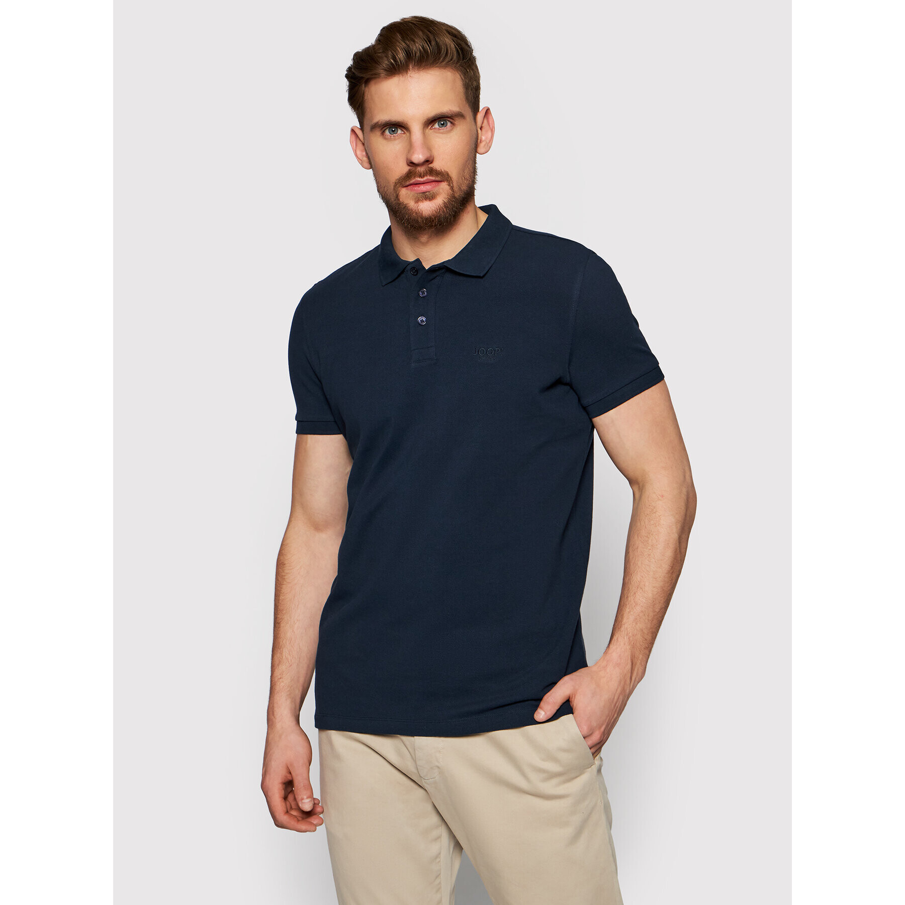 JOOP! Jeans Tricou polo 15 Jjj-01Beeke 30025783 Bleumarin Regular Fit - Pled.ro