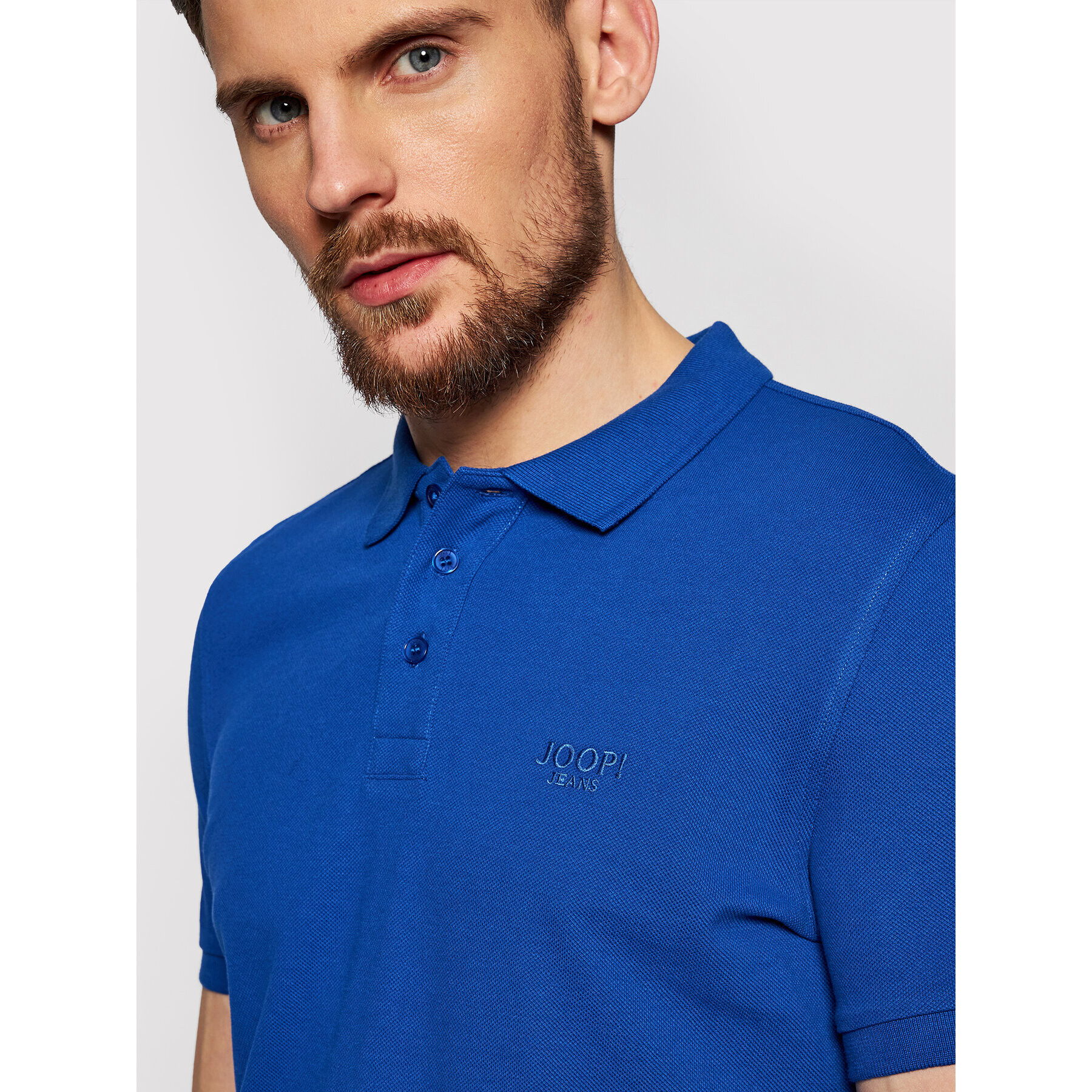 JOOP! Jeans Tricou polo 15 Jjj-01Beeke 30025783 Bleumarin Regular Fit - Pled.ro