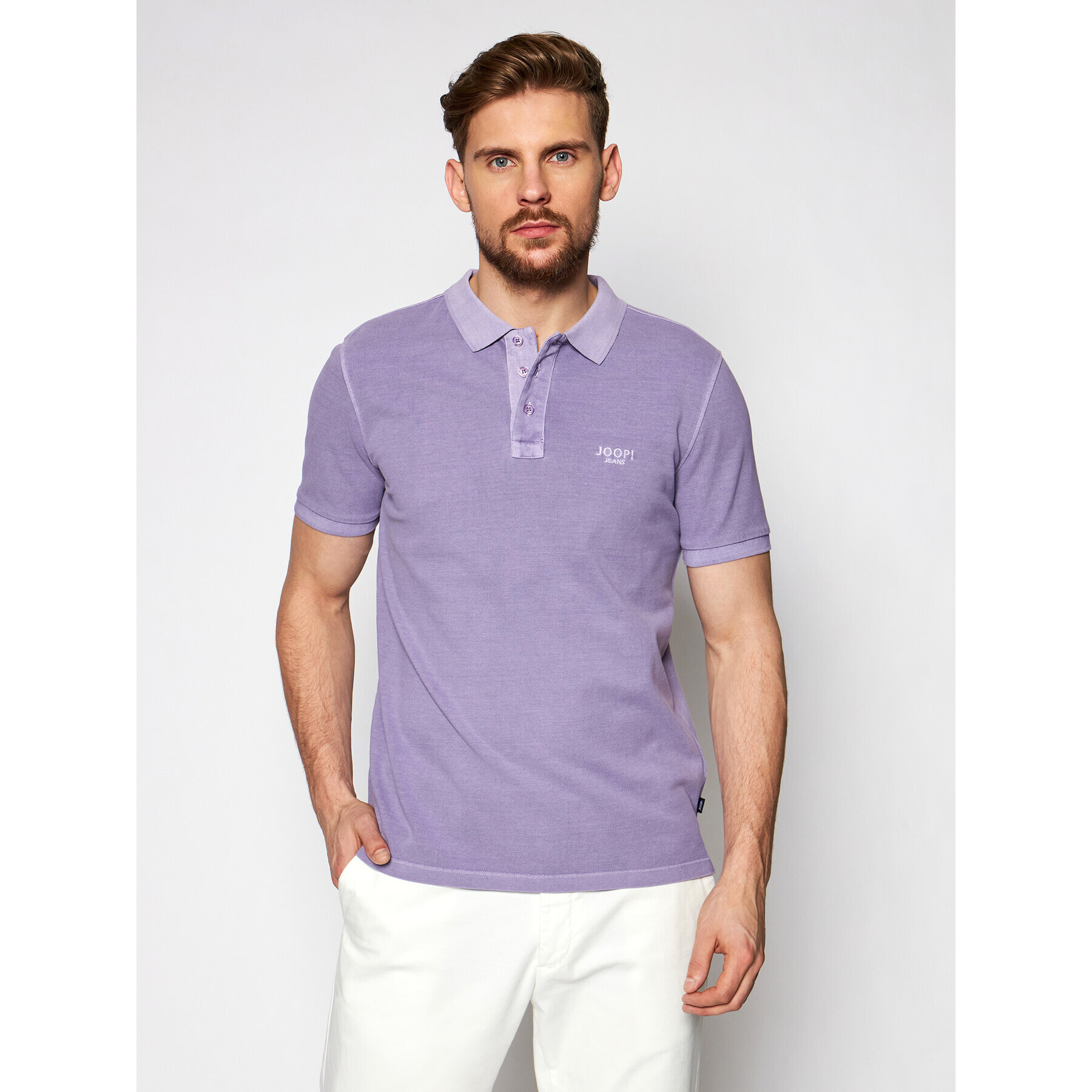 JOOP! Jeans Tricou polo 15 Jjj-02Ambrosio 30025784 Violet Regular Fit - Pled.ro