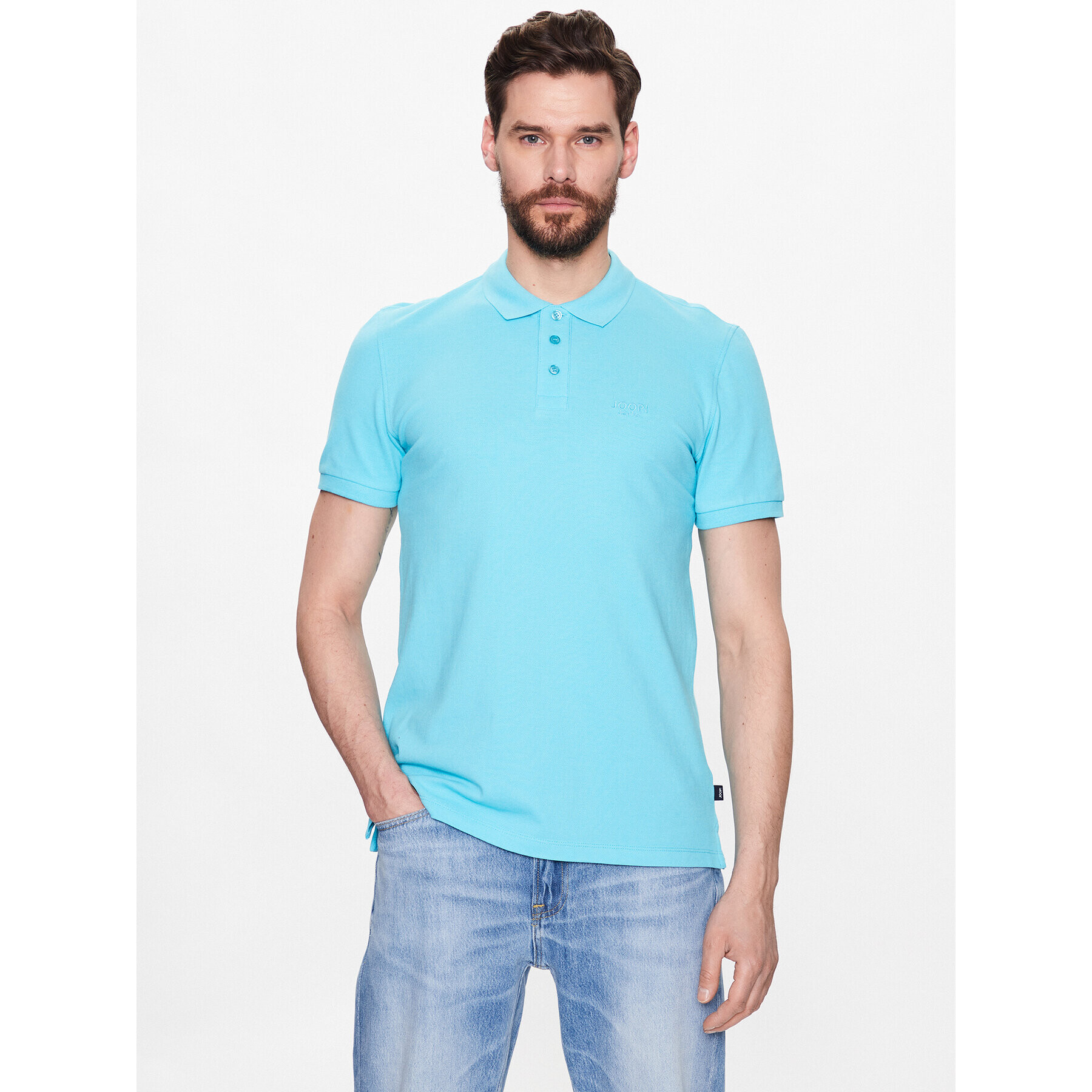 JOOP! Jeans Tricou polo 30025783 Albastru Modern Fit - Pled.ro