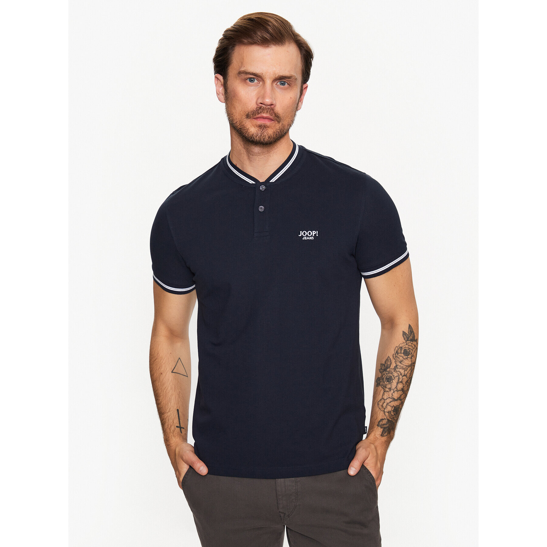 JOOP! Jeans Tricou polo 30036033 Albastru Modern Fit - Pled.ro